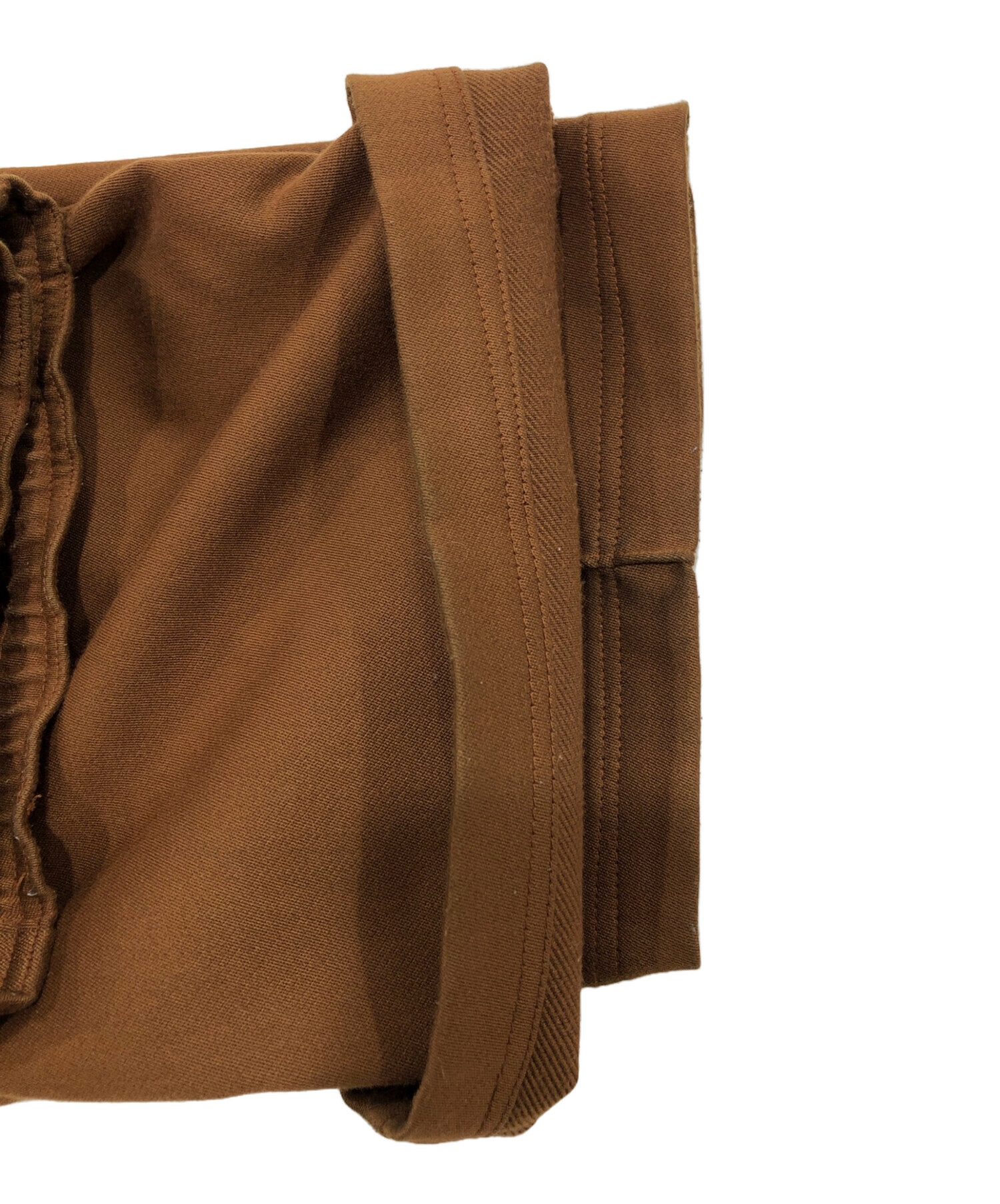 中古・古着通販】Needles (ニードルズ) フレアパンツ ブラウン サイズ