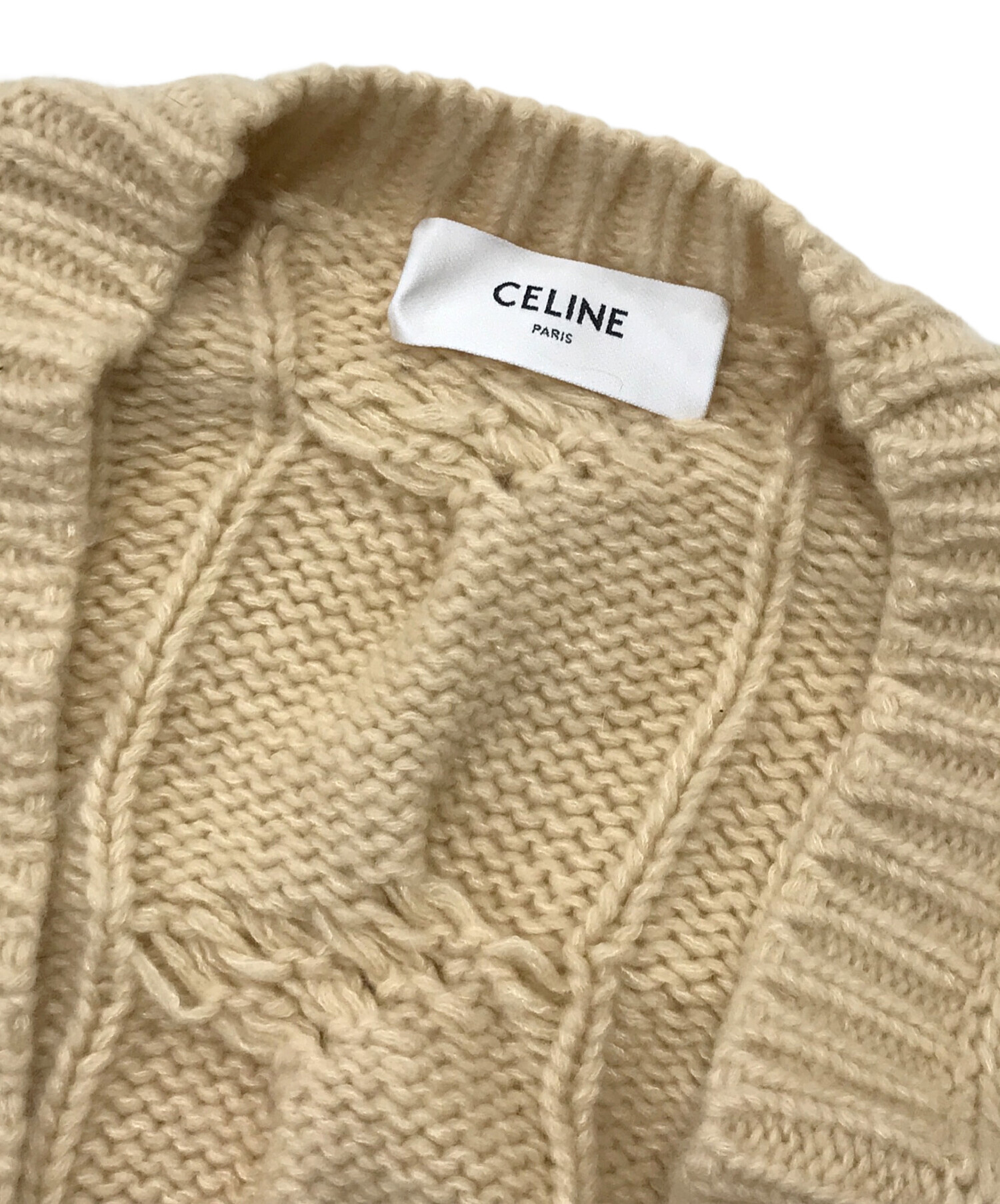 中古・古着通販】CELINE (セリーヌ) カシミヤミックスロング