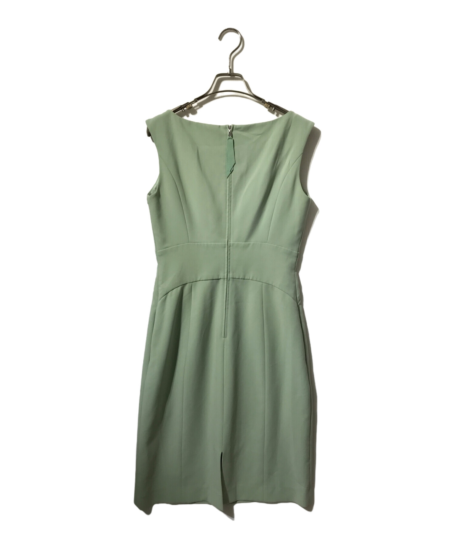 FOXEY NEWYORK フォクシーニューヨーク ノースリーブ XS 白 【古着】【中古】【送料無料】 FOXEY NEW YORK 美品 フォクシーニューヨーク 白襟付き ノースリーブ