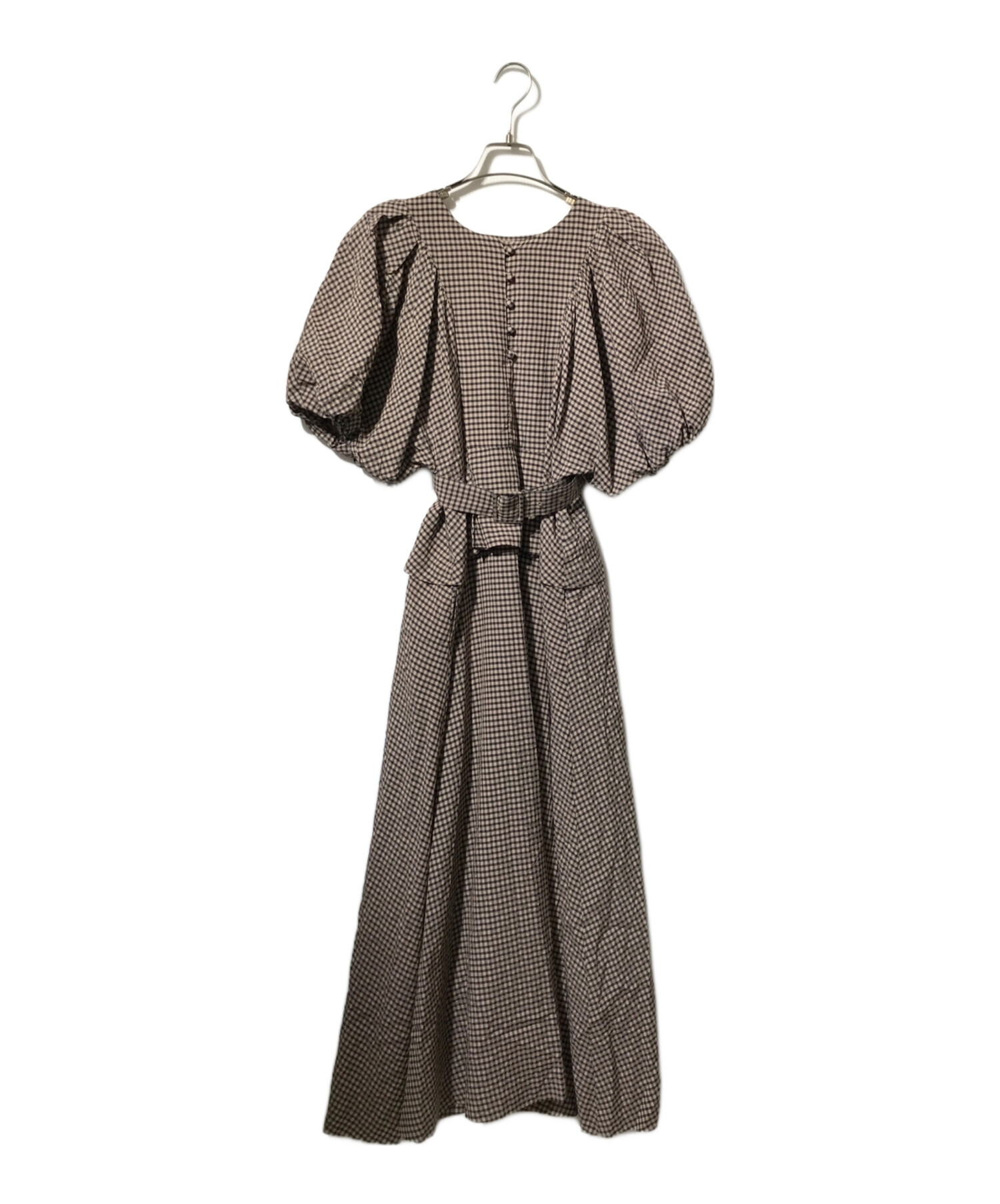 中古・古着通販】HER LIP TO (ハーリップトゥ) Portofino Belted Check