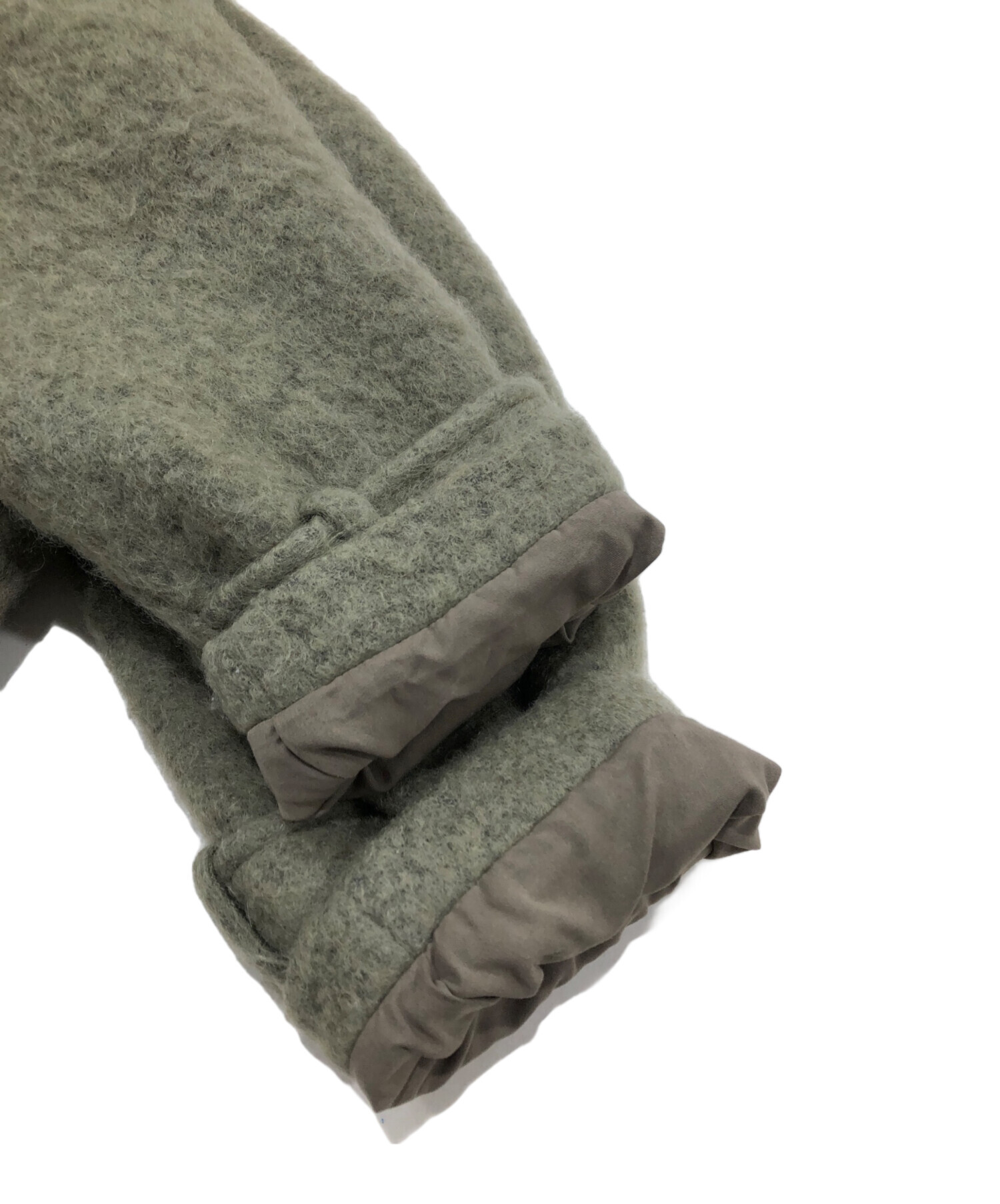 中古・古着通販】TODAYFUL (トゥデイフル) Shaggy Over Coat オリーブ