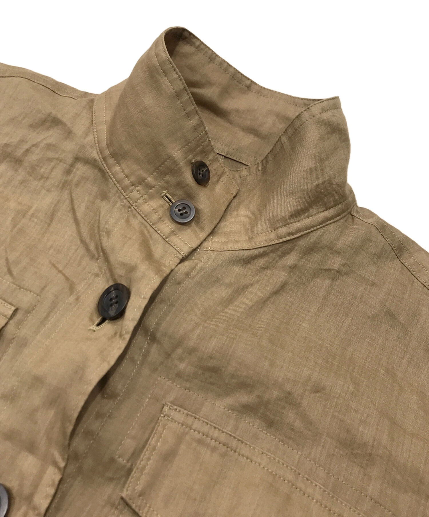 中古・古着通販】FRAMeWORK (フレームワーク) ラミースタンドブルゾン