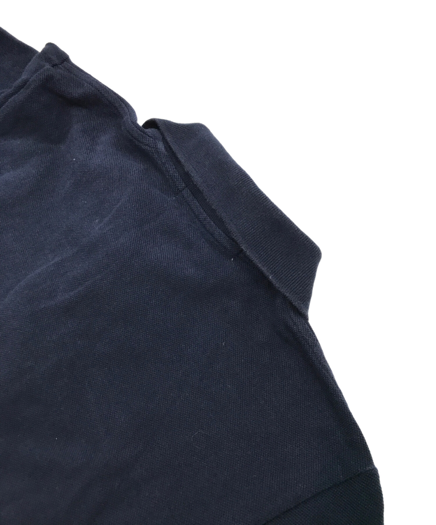 【希少】プレイ・コムデギャルソン ポロシャツ サイズM　 ネイビー 中古・古着通販】PLAY COMME des GARCONS (プレイコムデギャルソン