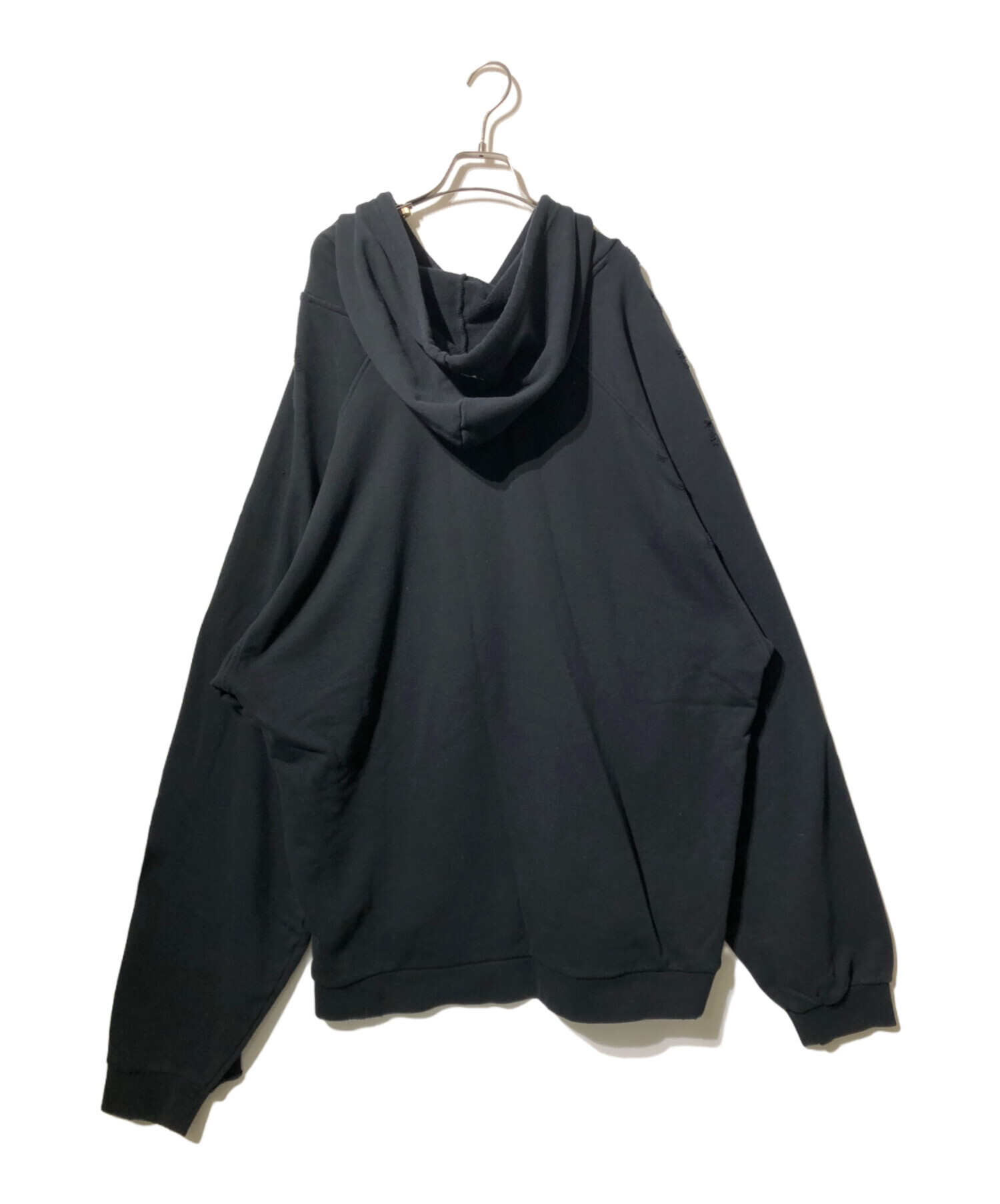 RAF SIMONS ラフシモンズ パーカー 黒 S RAF ラフシモンズ SIMONS