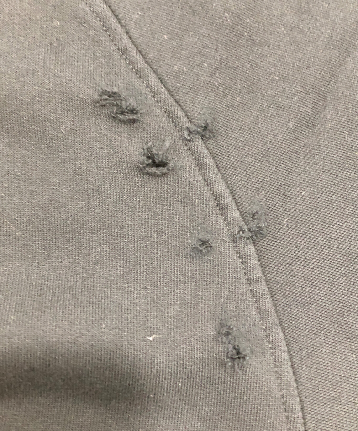 中古・古着通販】RAF SIMONS (ラフシモンズ) スマイリー ダメージ加工 