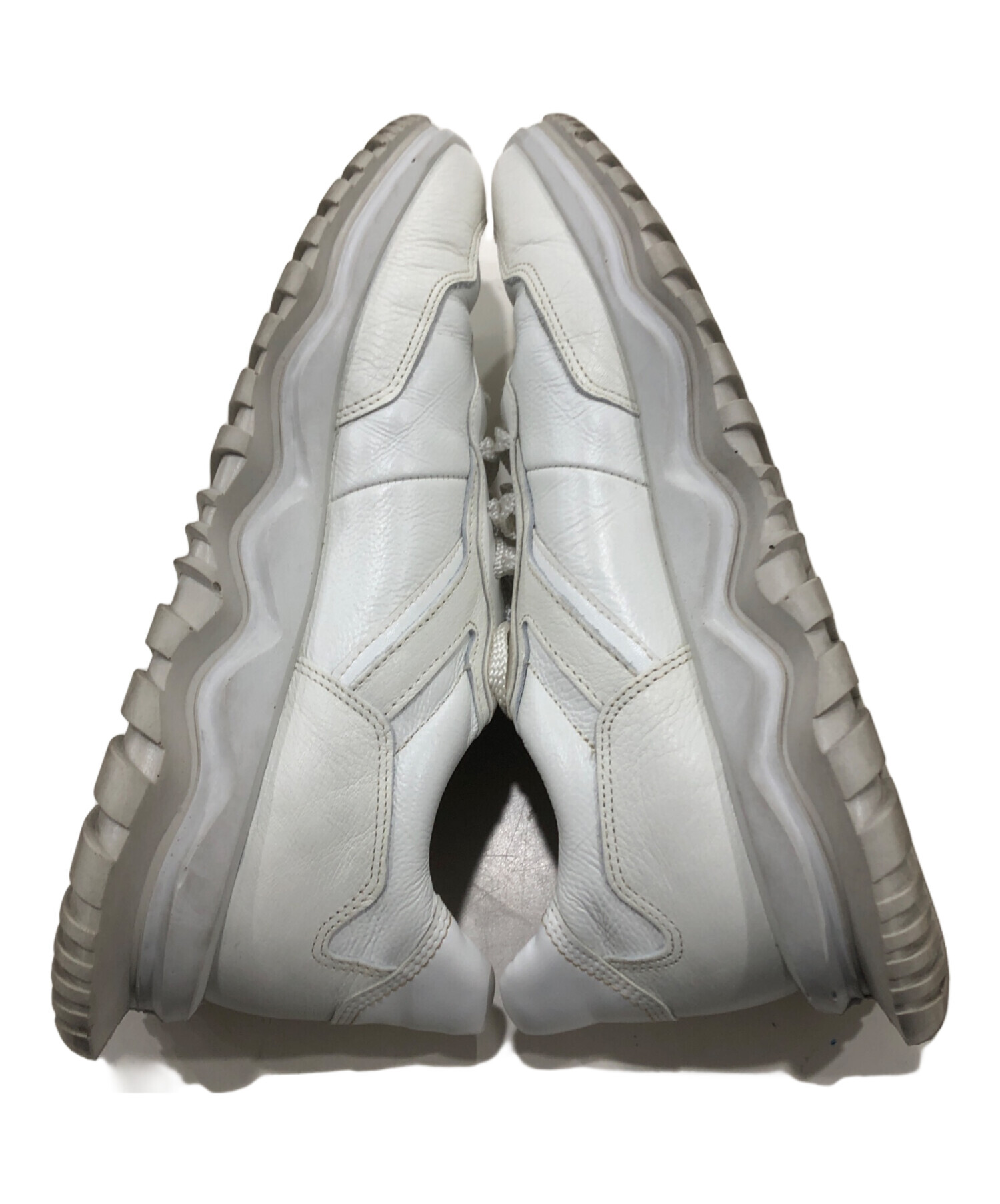 中古・古着通販】moon star (ムーンスター) レザースニーカー ホワイト