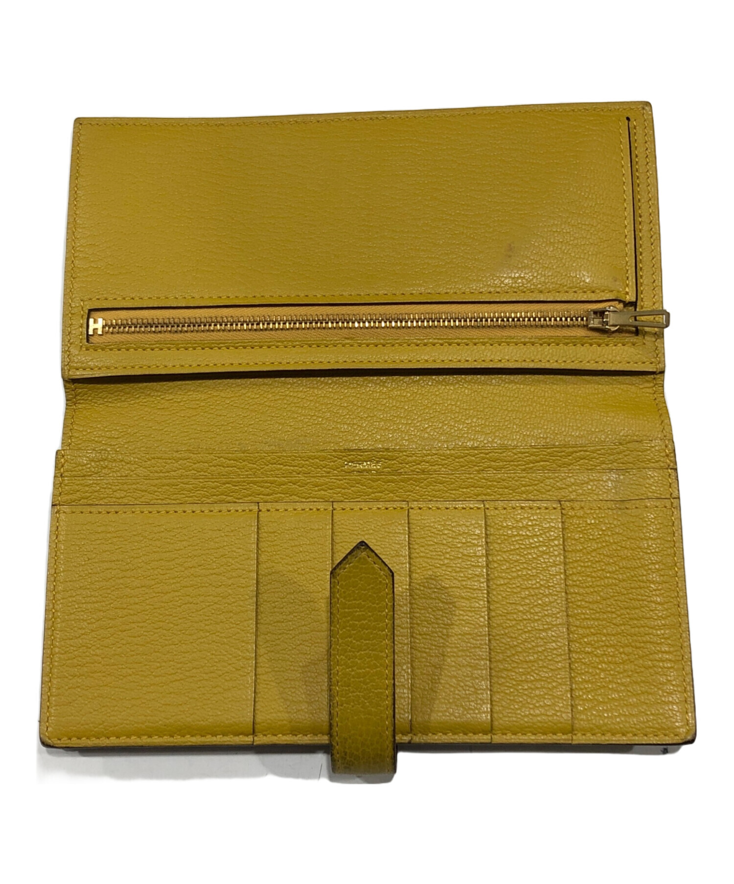 中古・古着通販】HERMES (エルメス) ベアンスフレ2つ折り長財布 