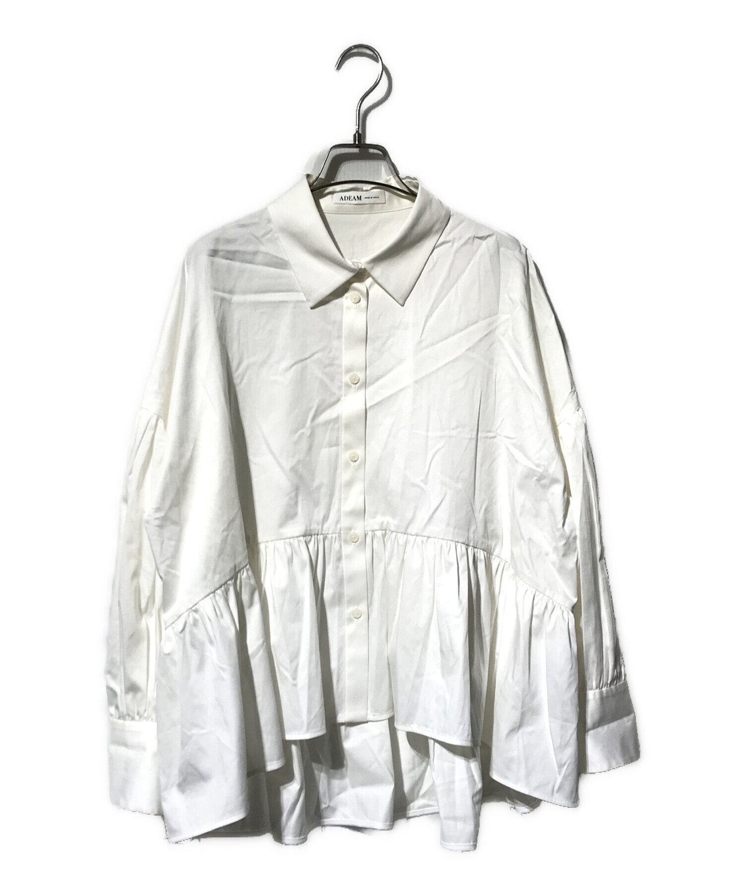 中古・古着通販】ADEAM (アディアム) ウォーターリリーブラウス/フリル