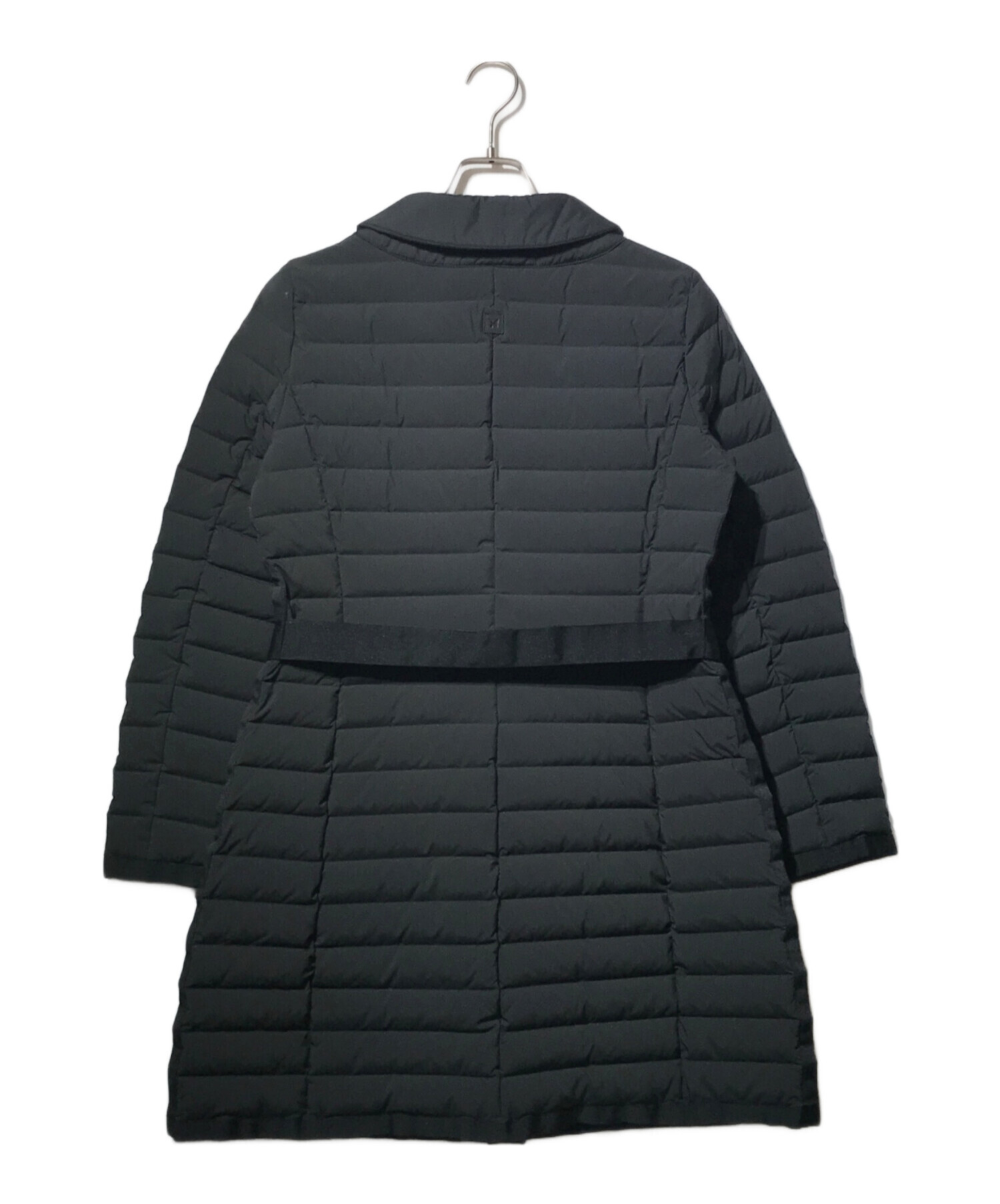 マックスマーラ Max Mara コート サイズJ44 黒×白 レディース 冬物 美品 Max Mara(マックスマーラ) コート サイズJ44 レディース美品 - グレー