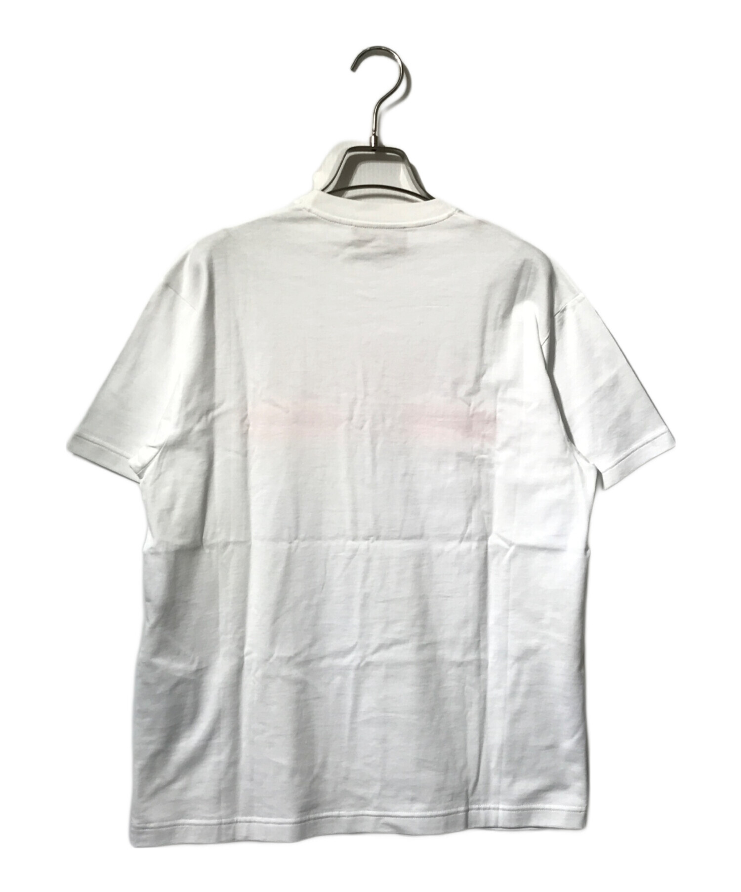 GUCCI ホワイト Tシャツ 新品タグ付き 中古・古着通販】GUCCI (グッチ) ロゴプリントTシャツ ホワイト サイズ