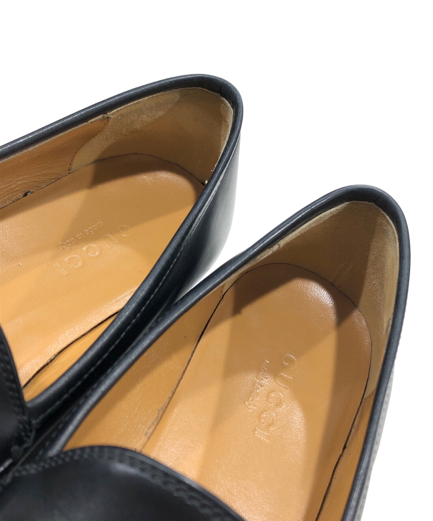 中古・古着通販】GUCCI (グッチ) ヨルダーン ホースビットローファー