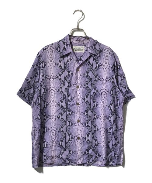 中古・古着通販】WACKO MARIA (ワコマリア) 蛇柄アロハシャツ パープル
