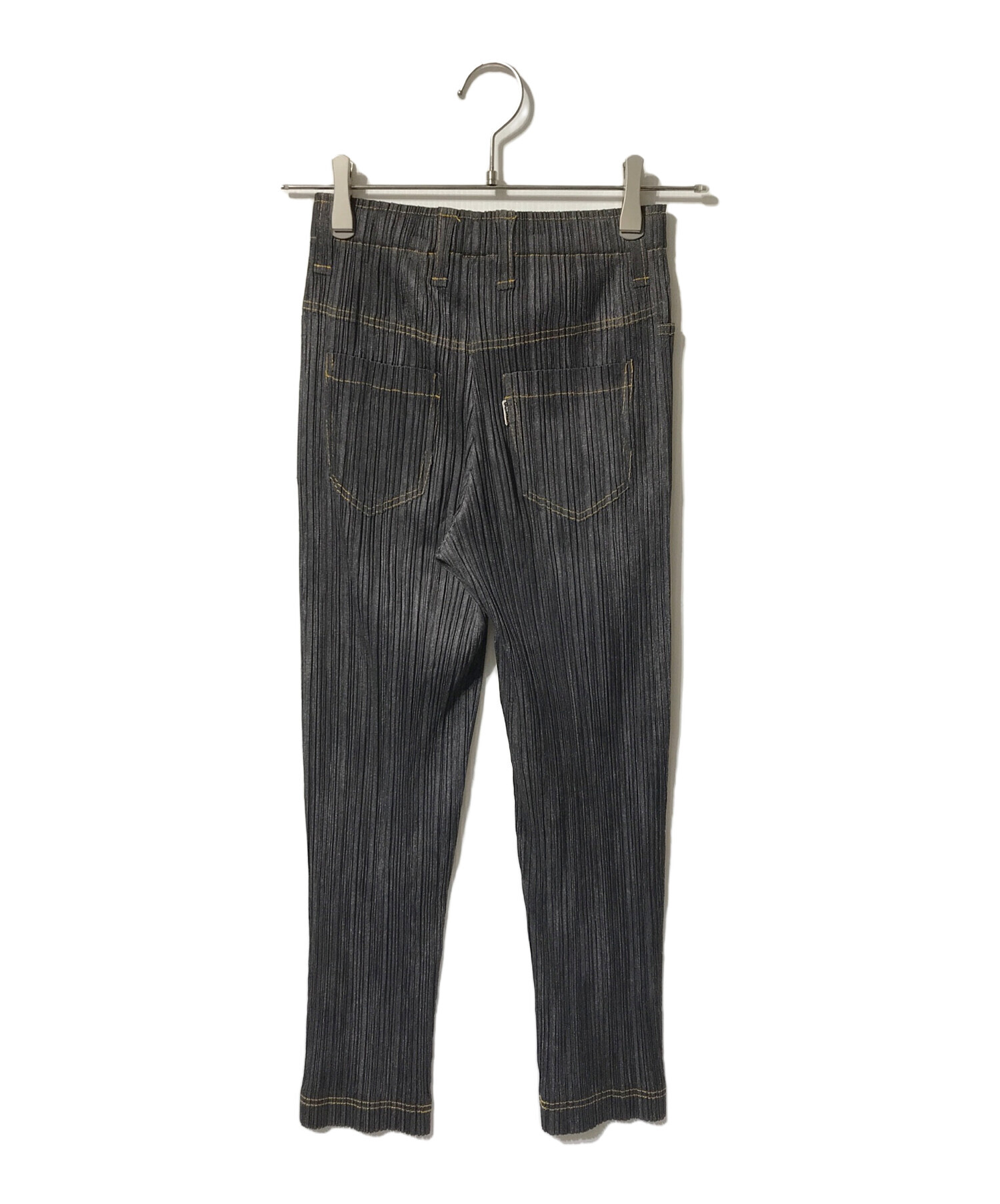 中古・古着通販】PLEATS PLEASE (プリーツプリーズ) デニム転写