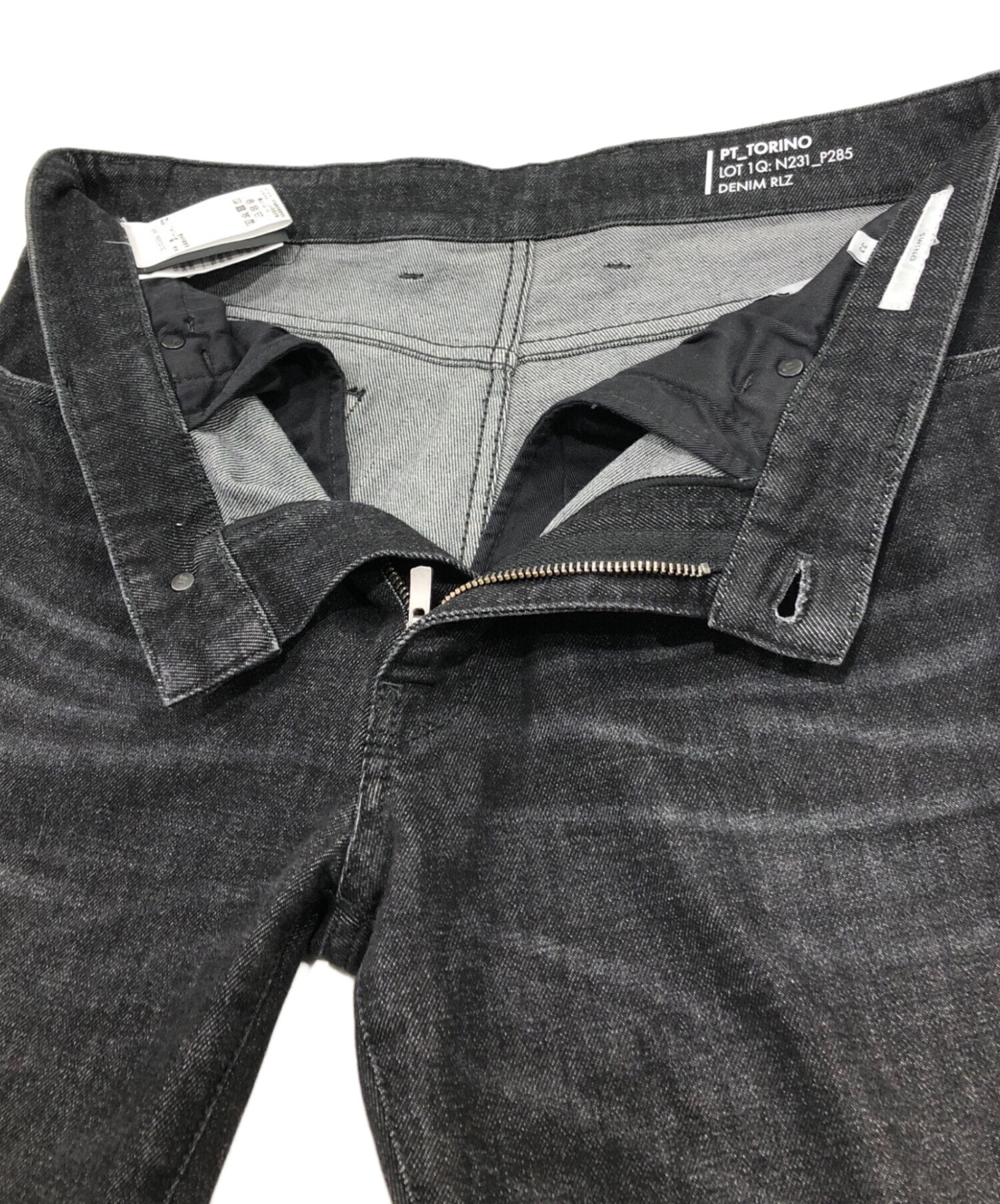 中古・古着通販】PT TORINO (ピーティートリノ) SWING ブラックデニム