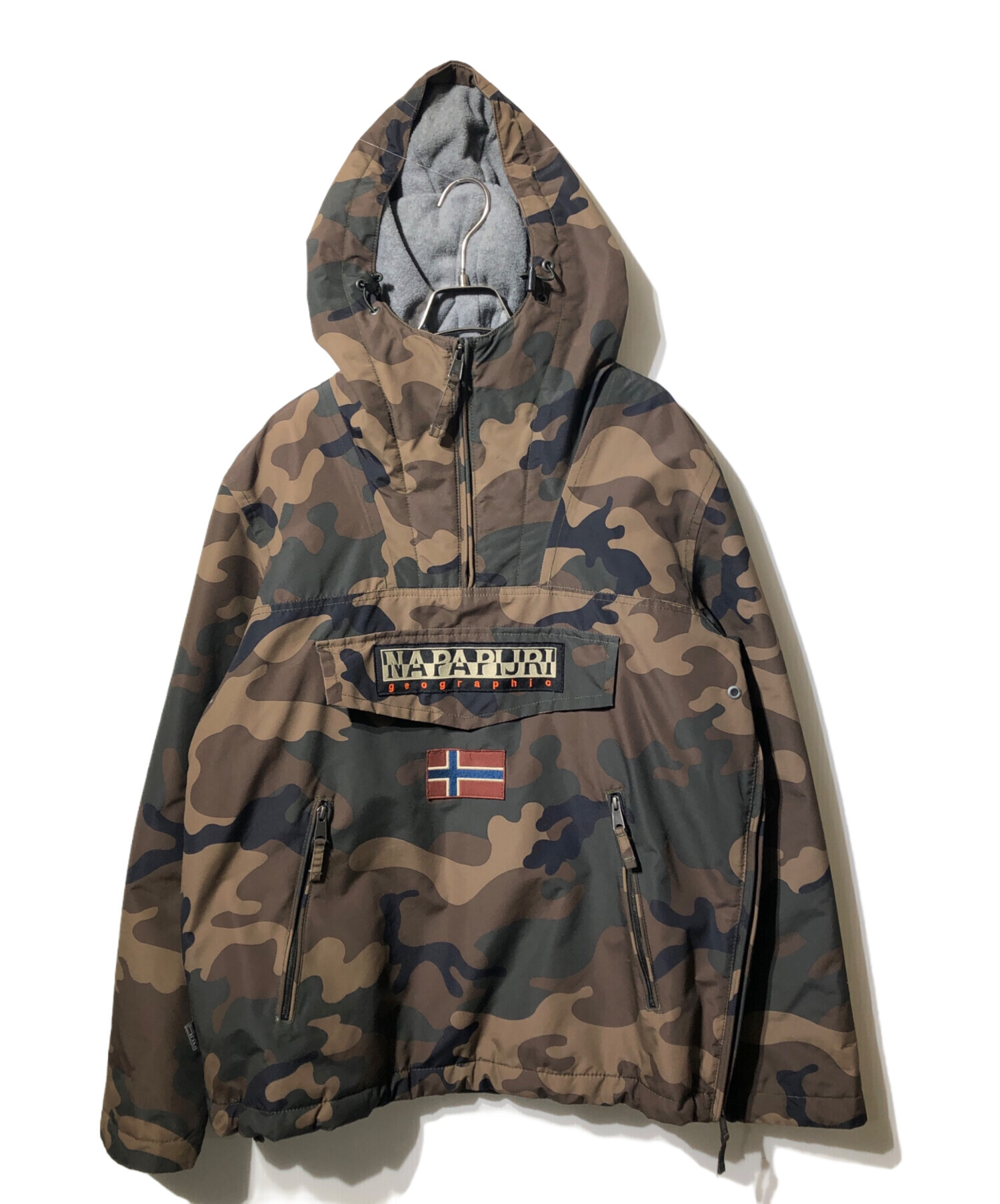 中古・古着通販】NAPAPIJRI (ナパピリ) アノラック中綿ジャケット 