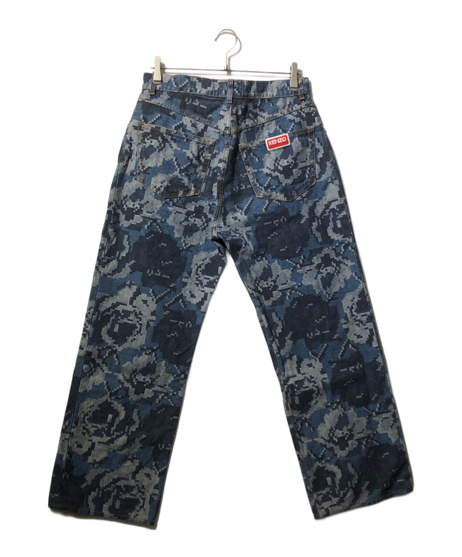中古・古着通販】KENZO (ケンゾー) ピクセルローズプリントデニム