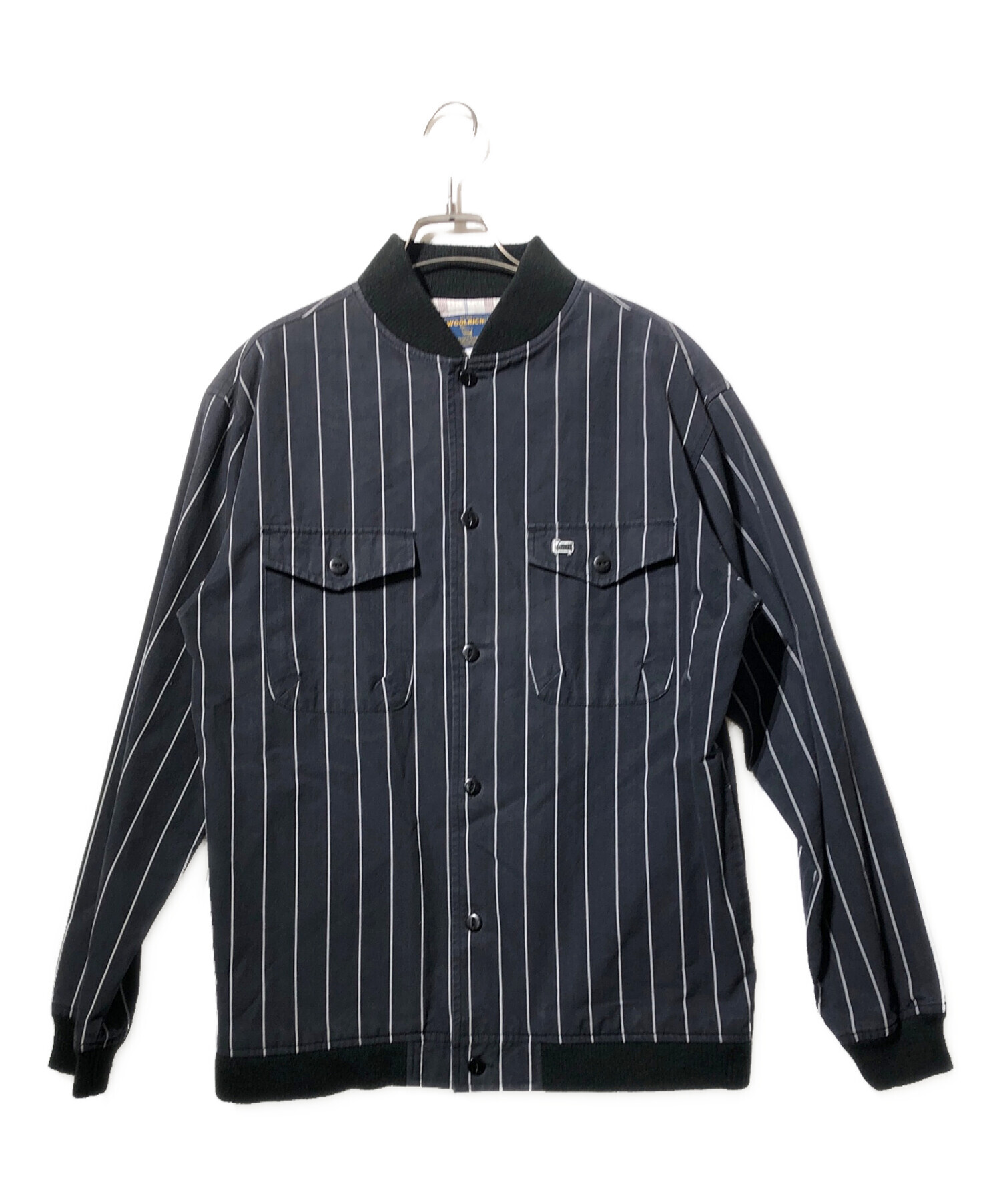 中古・古着通販】WOOLRICH (ウールリッチ) ブルゾン ブラック サイズ:M 