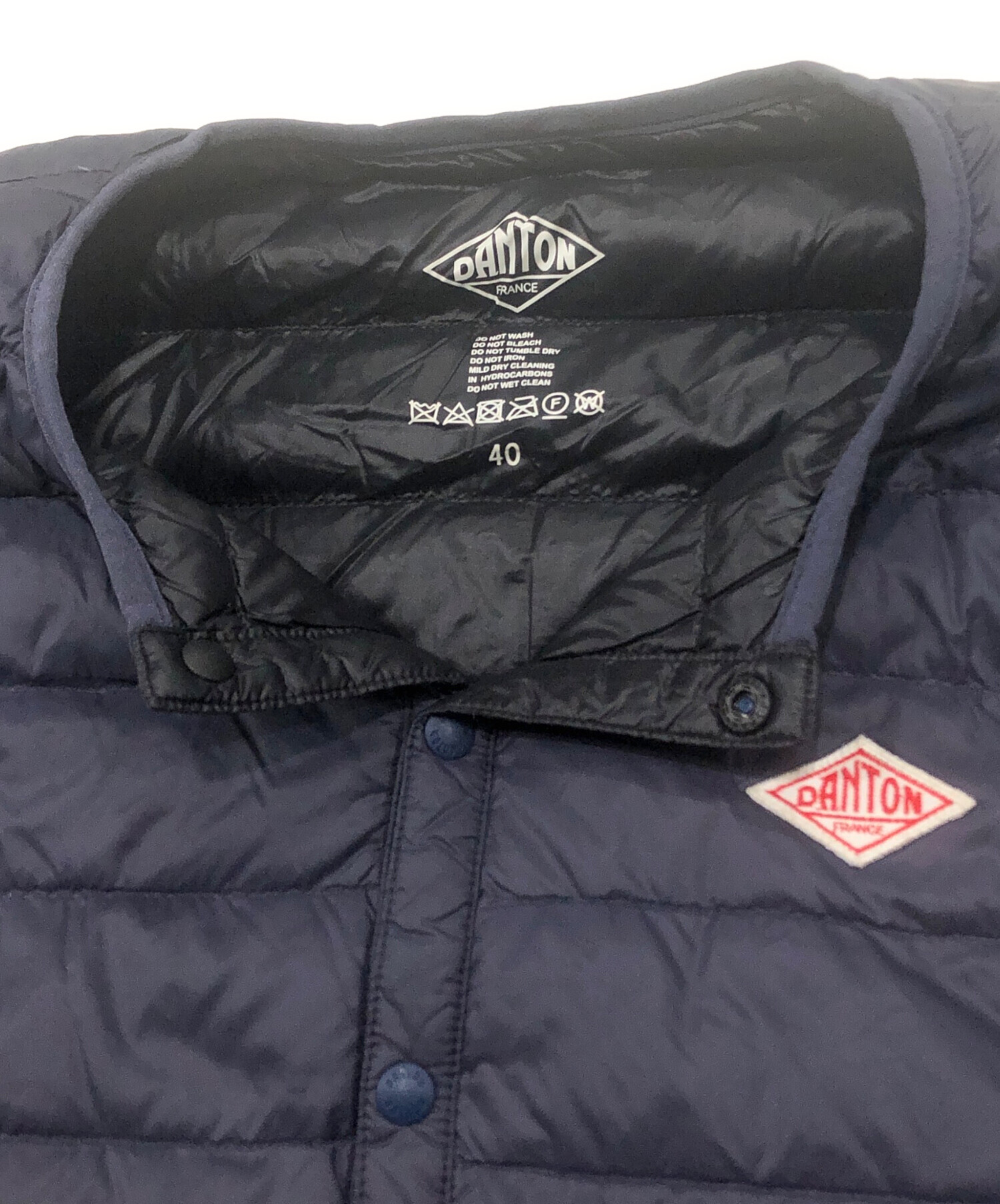 中古・古着通販】DANTON (ダントン) インナーダウンジャケット 