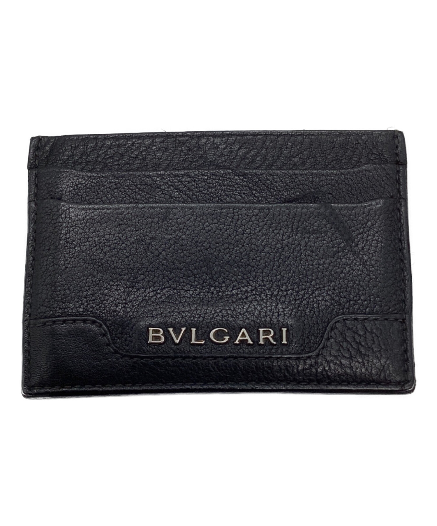 BVLGARI ブルガリ ケース 未使用 中古・古着通販】BVLGARI (ブルガリ) カードケース ブラック｜ブランド