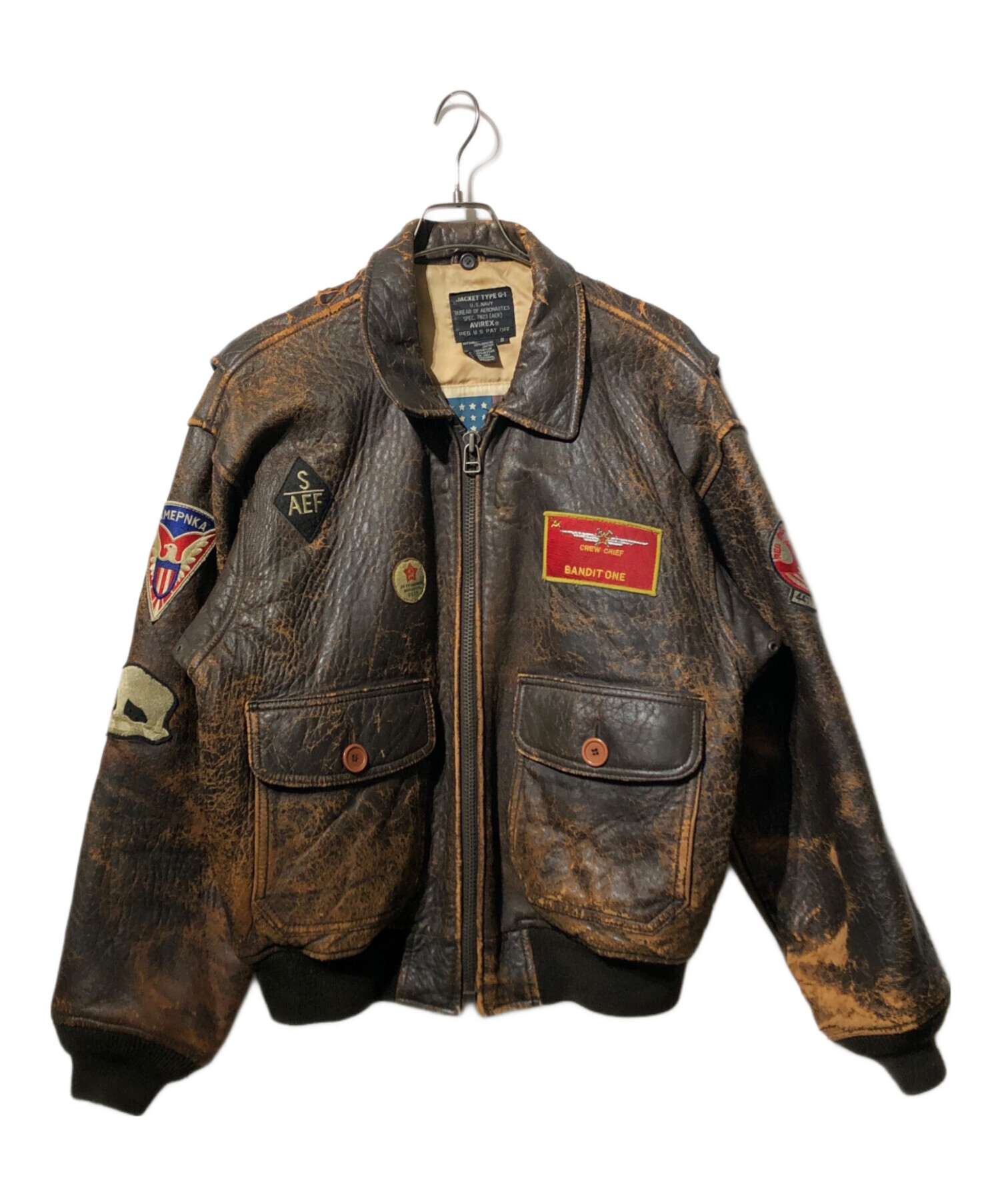 中古・古着通販】AVIREX (アヴィレックス) G-1フライトジャケット 