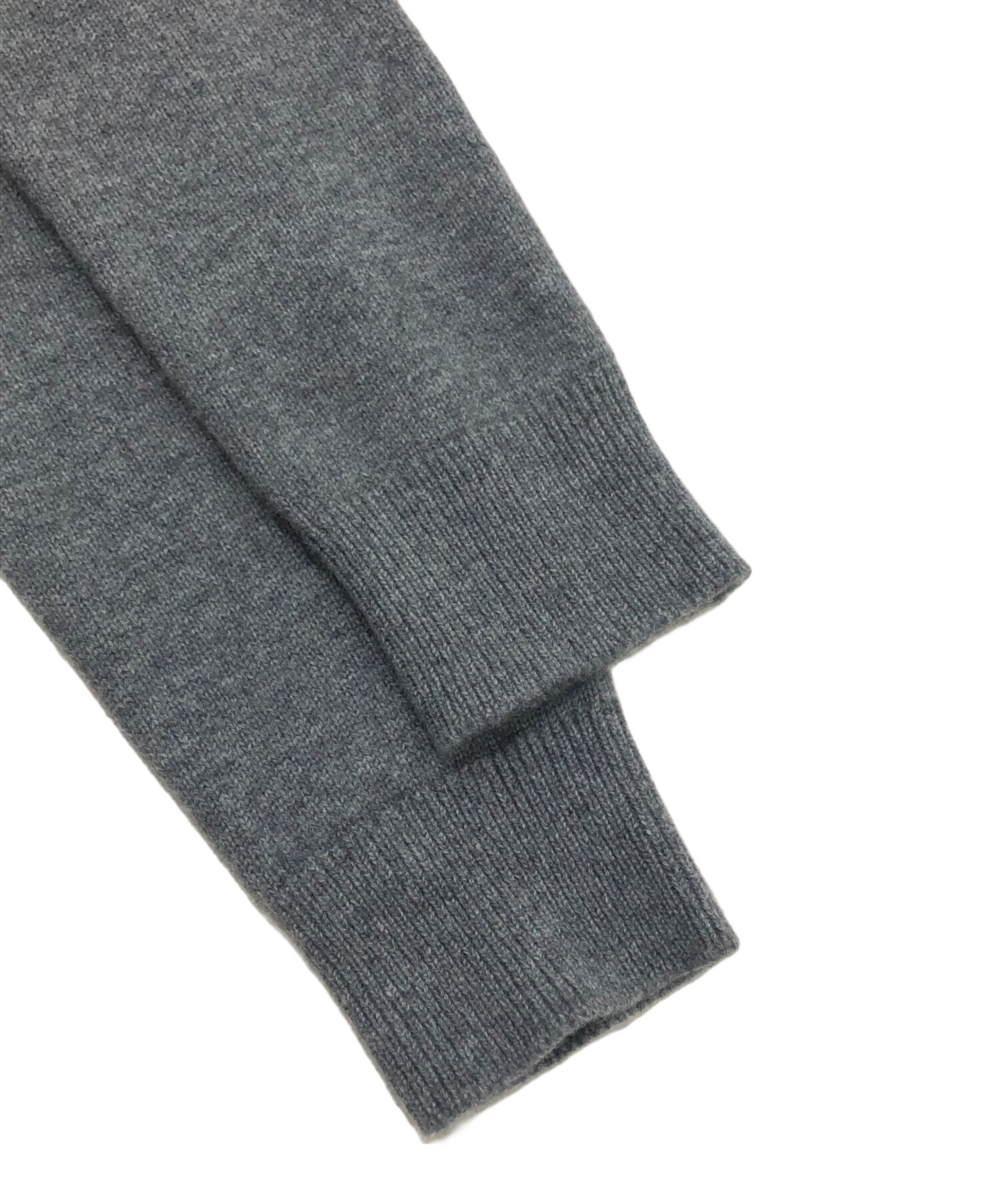 中古・古着通販】HERMES (エルメス) カシミヤHリフトニット グレー