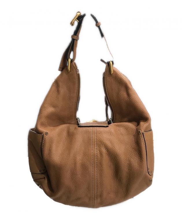 【希少】Chloe ベイ ハンドバッグ ブラウン レザー 肩掛け可 希少】Chloe ベイ ハンドバッグ ブラウン レザー 肩掛け可 希少】Chloe