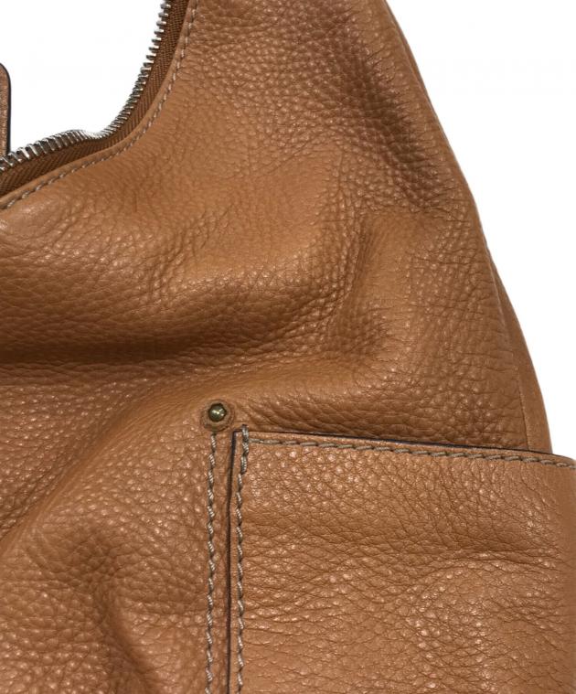 中古・古着通販】Chloe (クロエ) レザーワンショルダーバッグ ブラウン