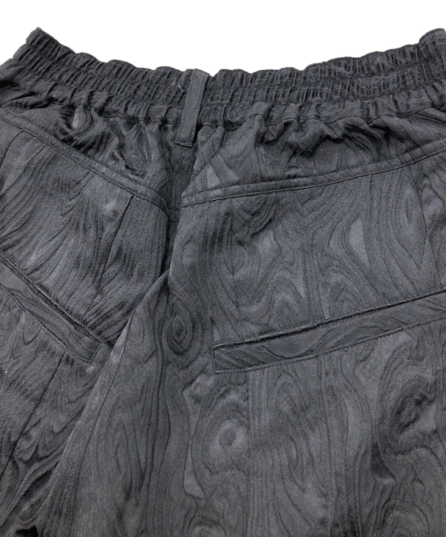 中古・古着通販】glamb (グラム) Jacquard Balloon Pants ブラック