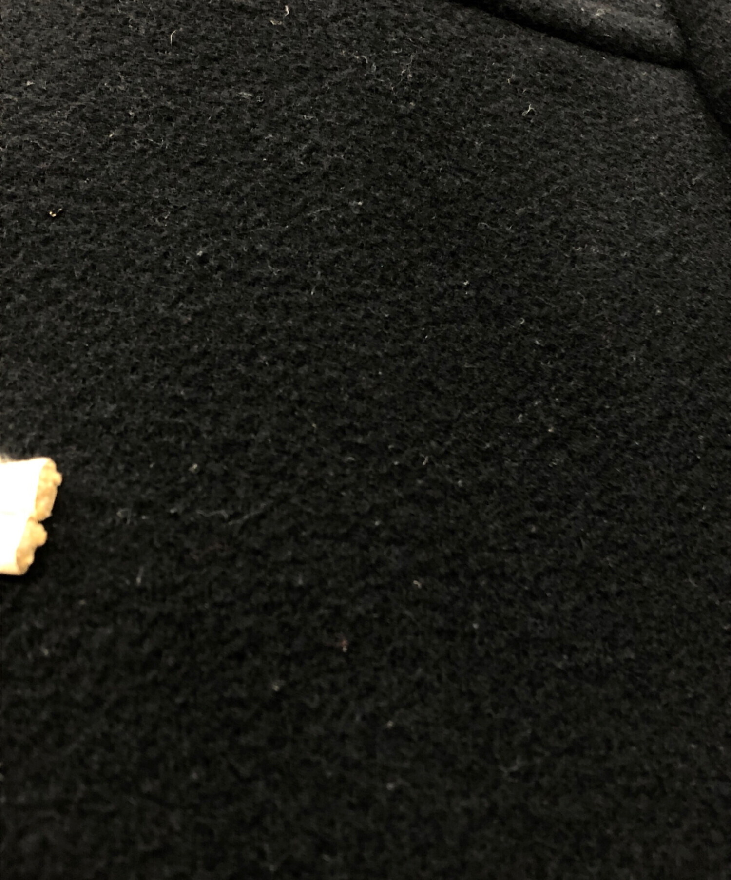 [専用]スピックアンドスパン パイルウール ダッフルコート ブラック　38サイズ Spick & Span（スピックアンドスパン）の「パイルウールダッフルコート