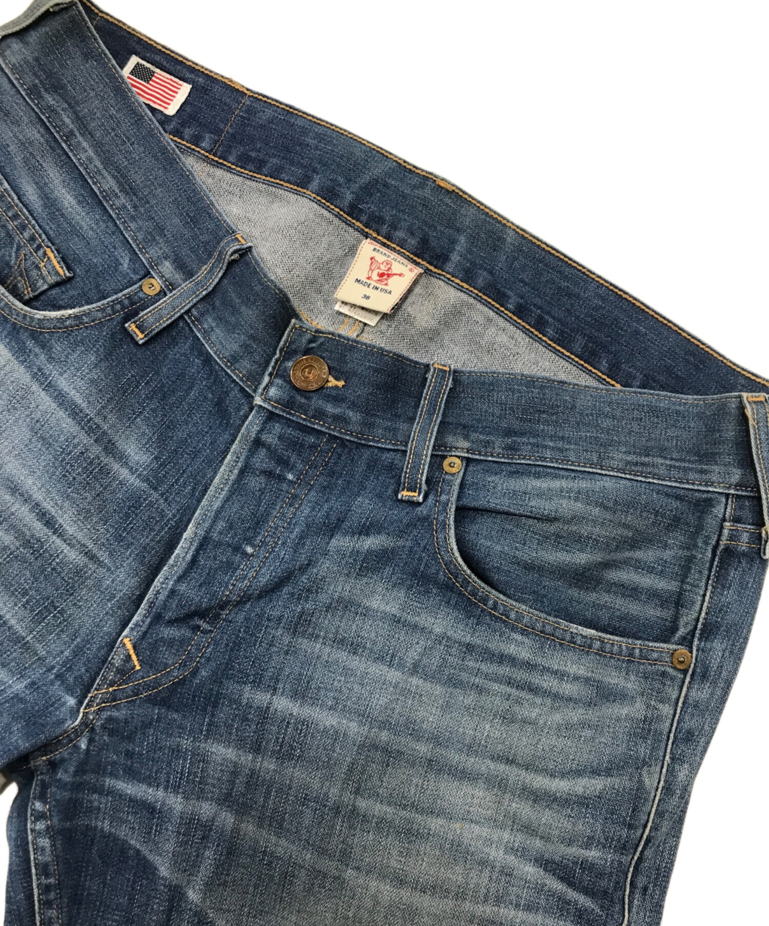 中古・古着通販】TRUE RELIGION (トゥルー レリジョン) BOBBY デニム