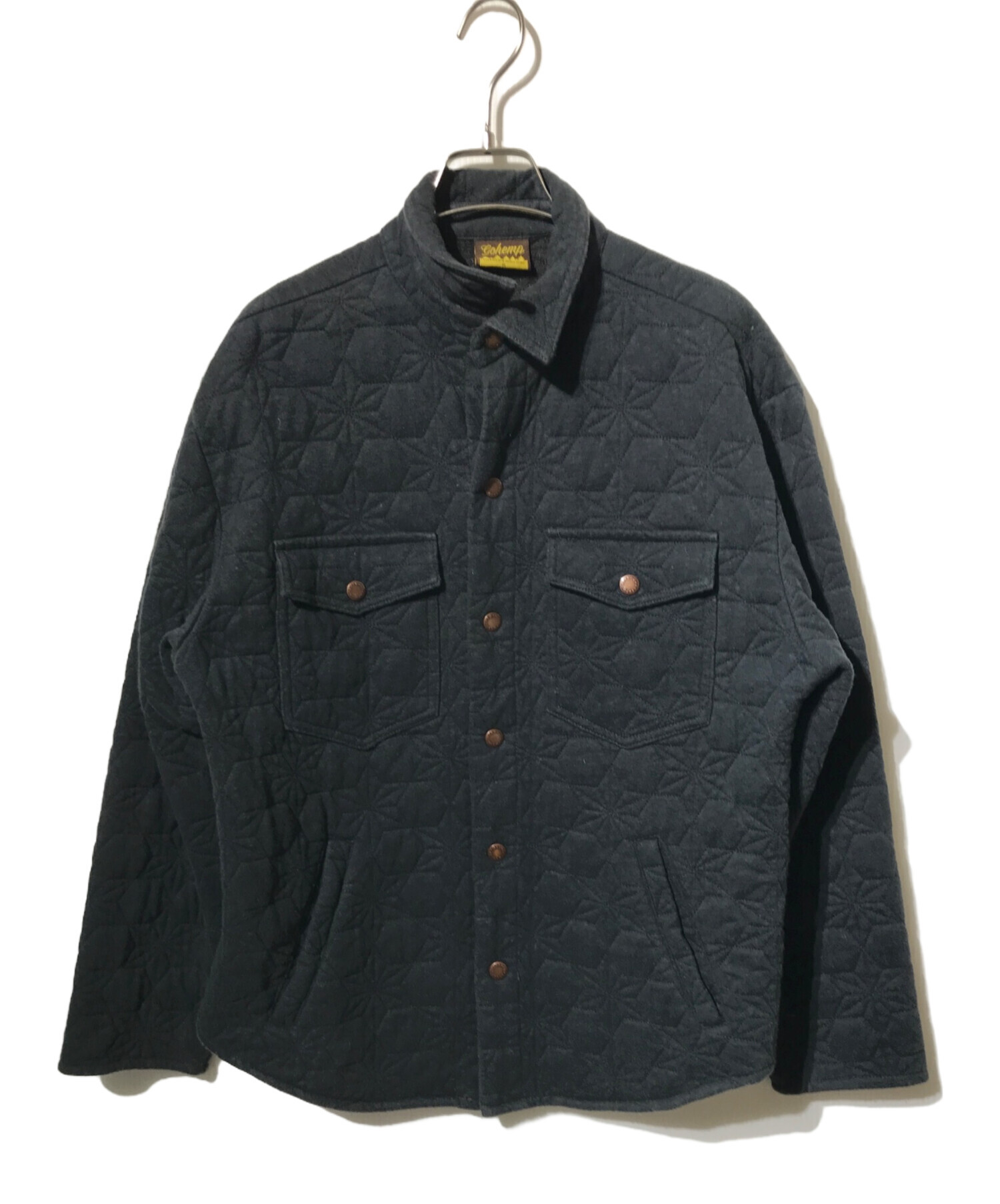 中古・古着通販】GO HEMP (ゴーヘンプ) 麻柄キルティングジャケット 