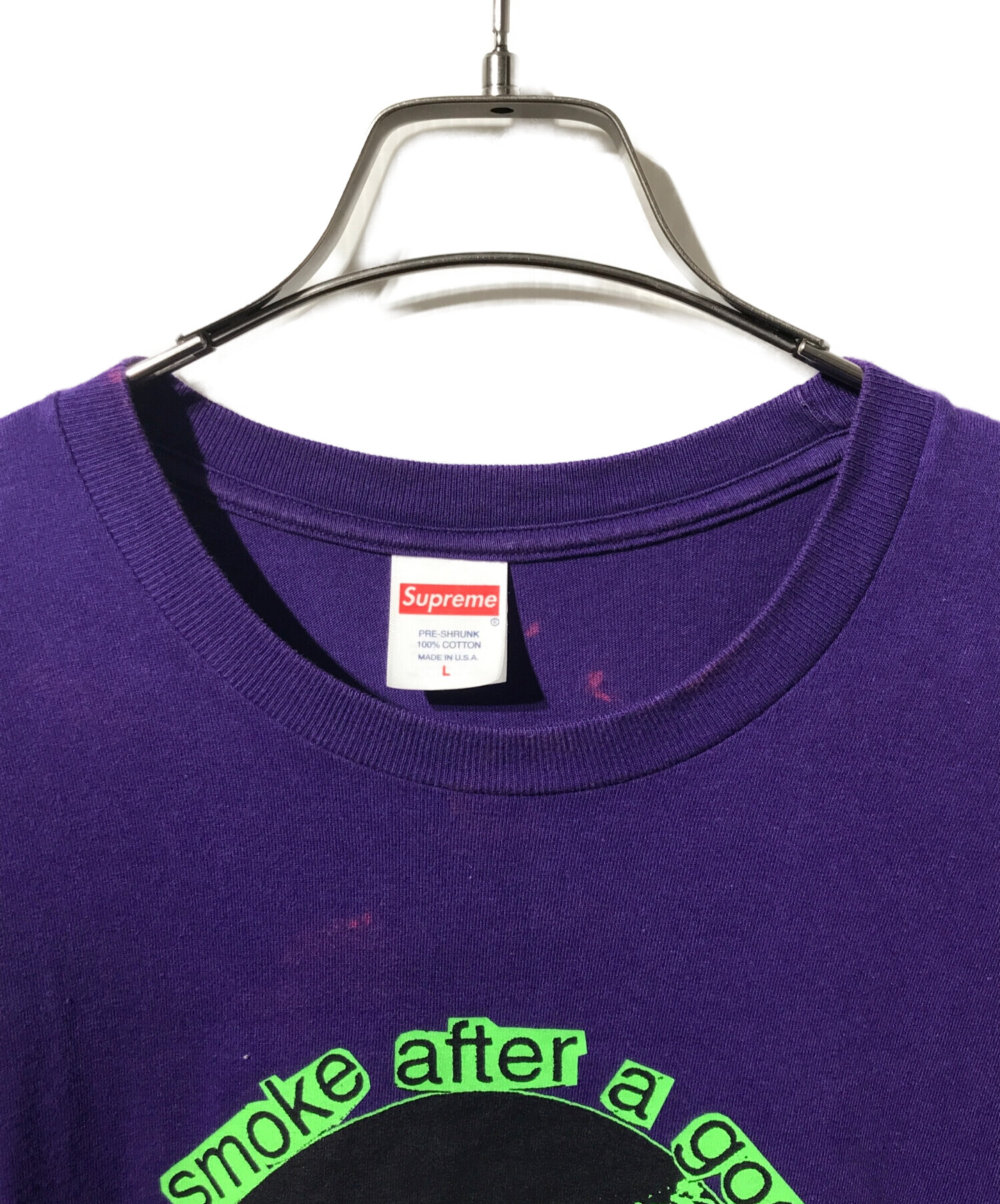 中古・古着通販】Supreme (シュプリーム) スモークTシャツ パープル 