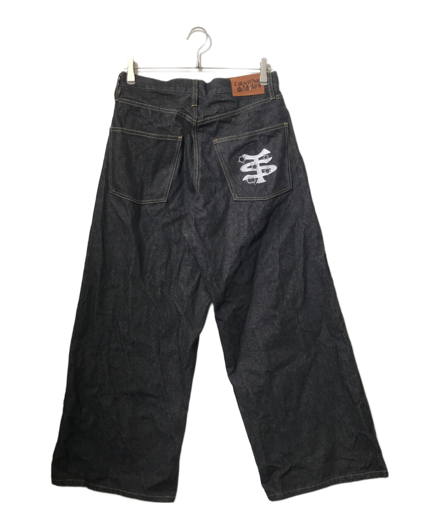 中古・古着通販】that's life (ザッツ ライフ) リジットバギーデニム