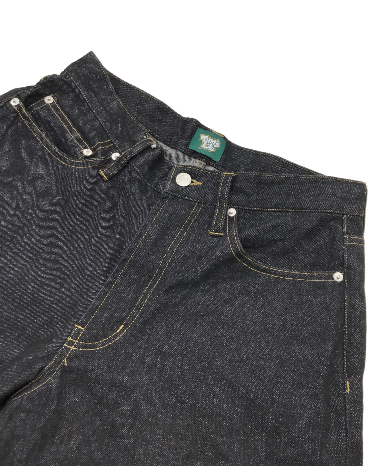 中古・古着通販】that's life (ザッツ ライフ) リジットバギーデニム