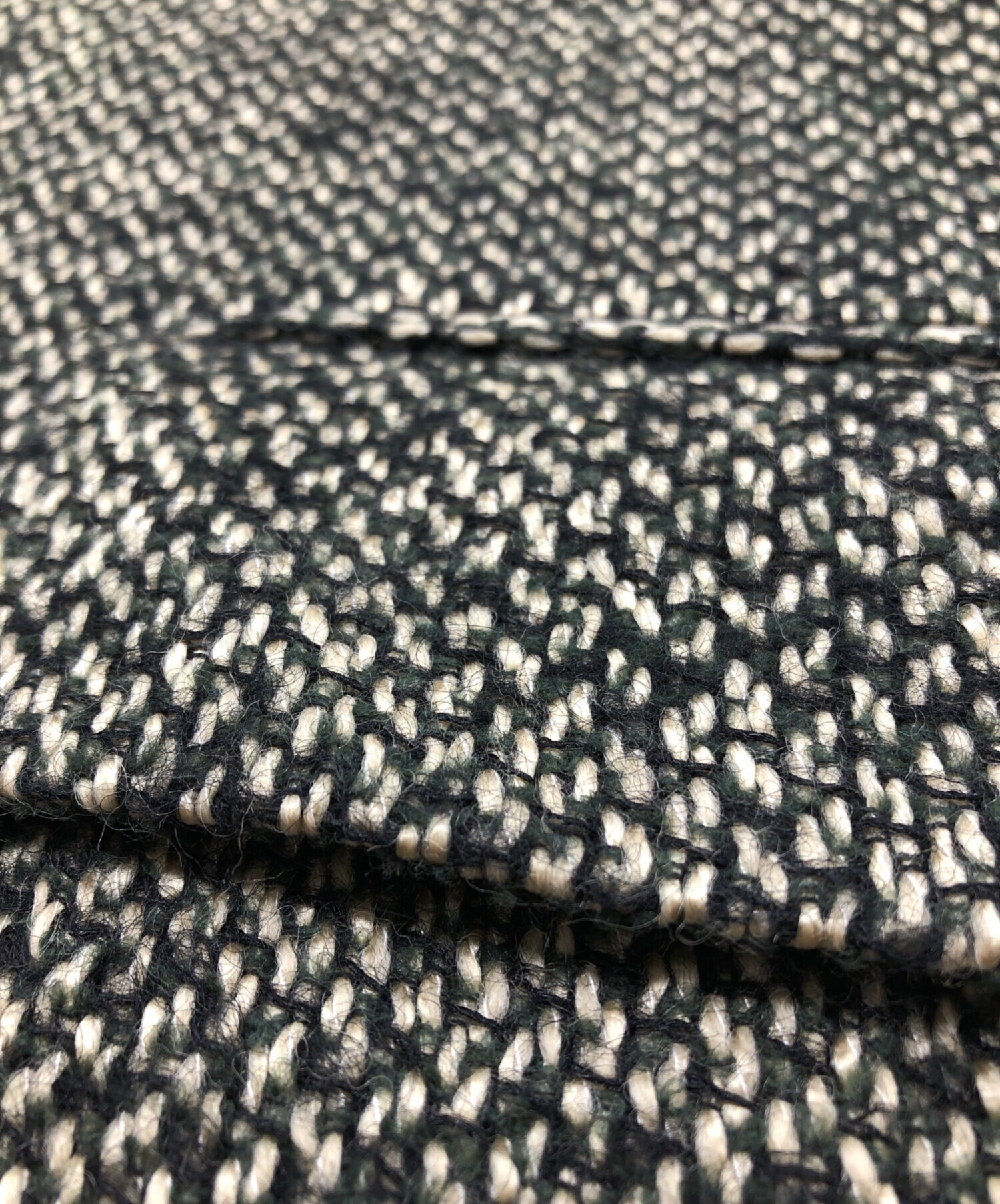 中古・古着通販】BISOWN (ビソウン) MIXTWEED JACKET ミックスツイード