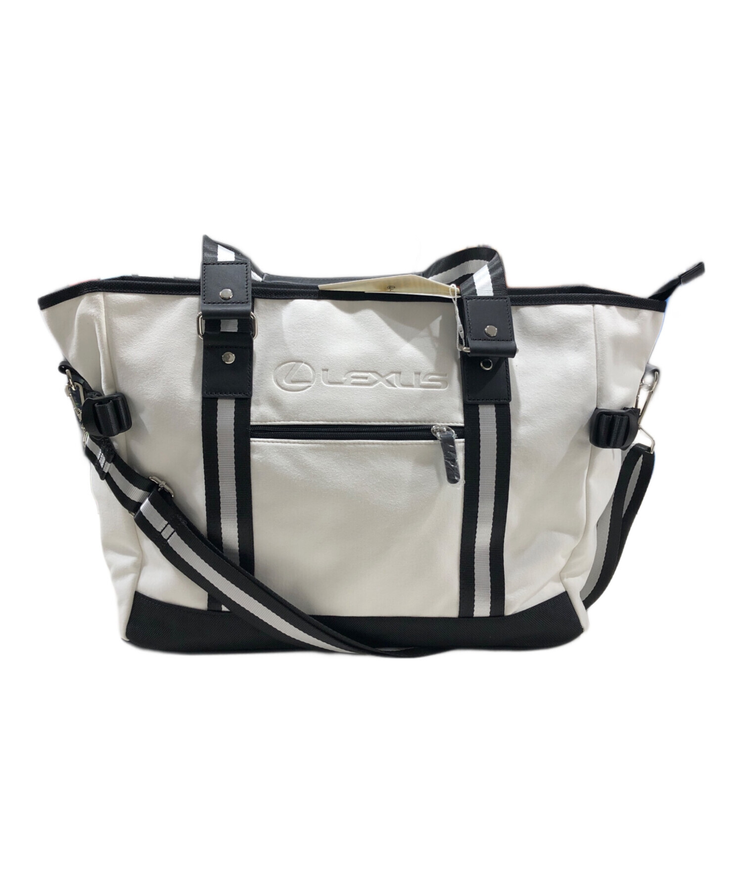中古・古着通販】LEXUS (レクサス) 2WAYスエードトートバッグ ホワイト