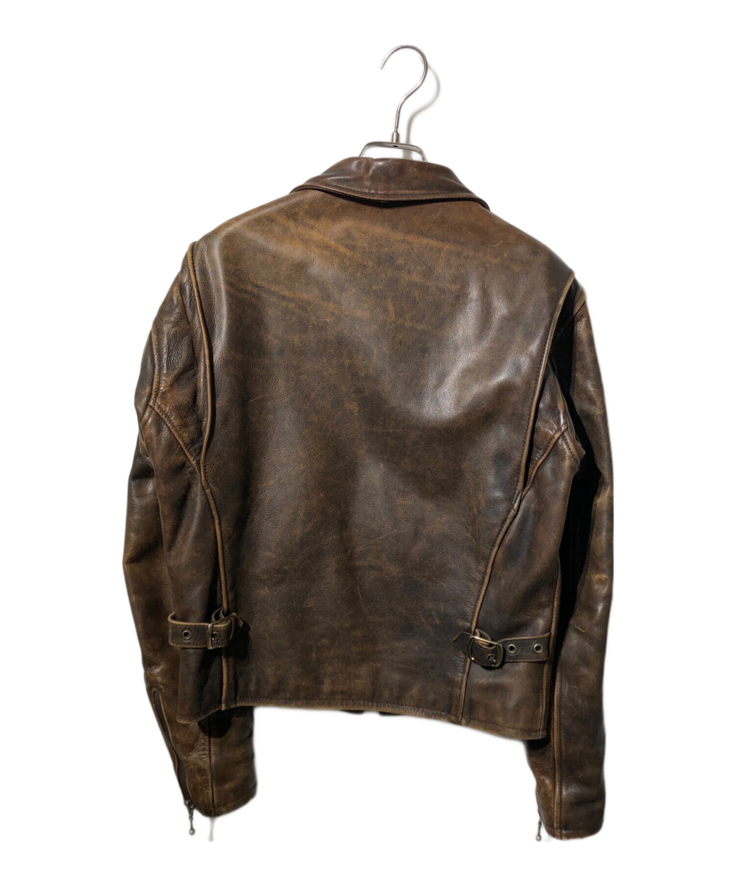 Blue Cross　ブルークロス　ヴィンテージ　カウハイドレザージャケット 中古・古着通販】BLUE CROSS (ブルークロス) COW STEER HIDE LEATHER