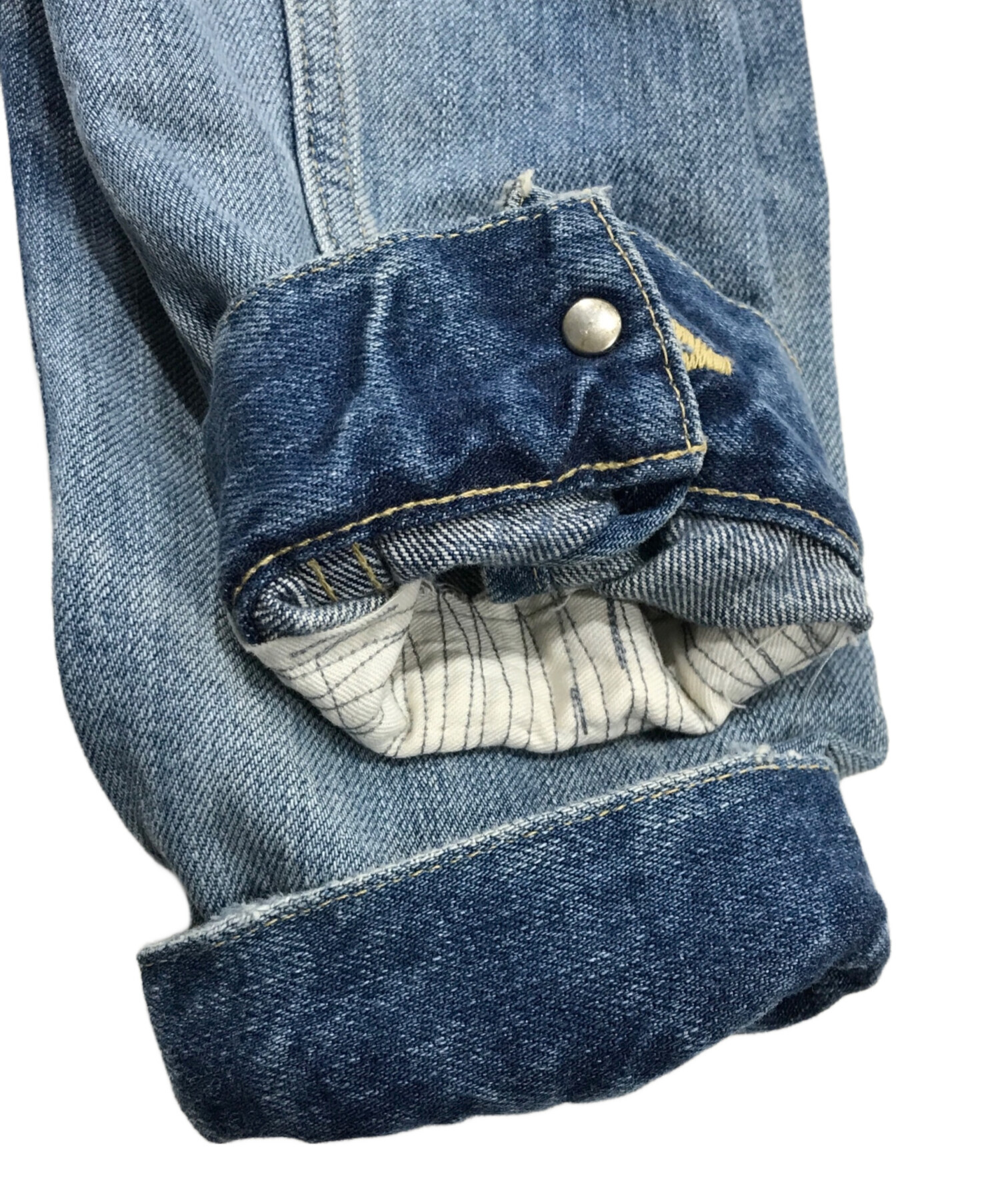 中古・古着通販】Ron Herman (ロンハーマン) ダメージデニムジャケット