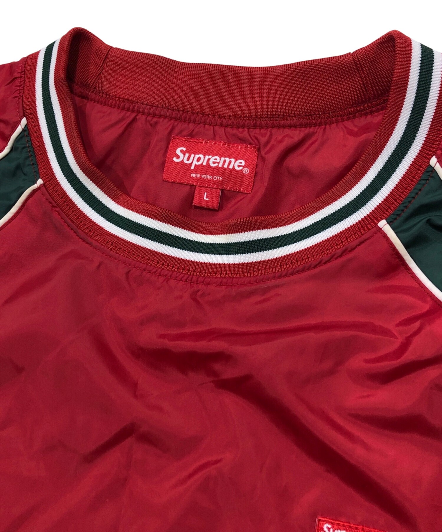 中古・古着通販】Supreme (シュプリーム) Piping Warm Up Pullover 