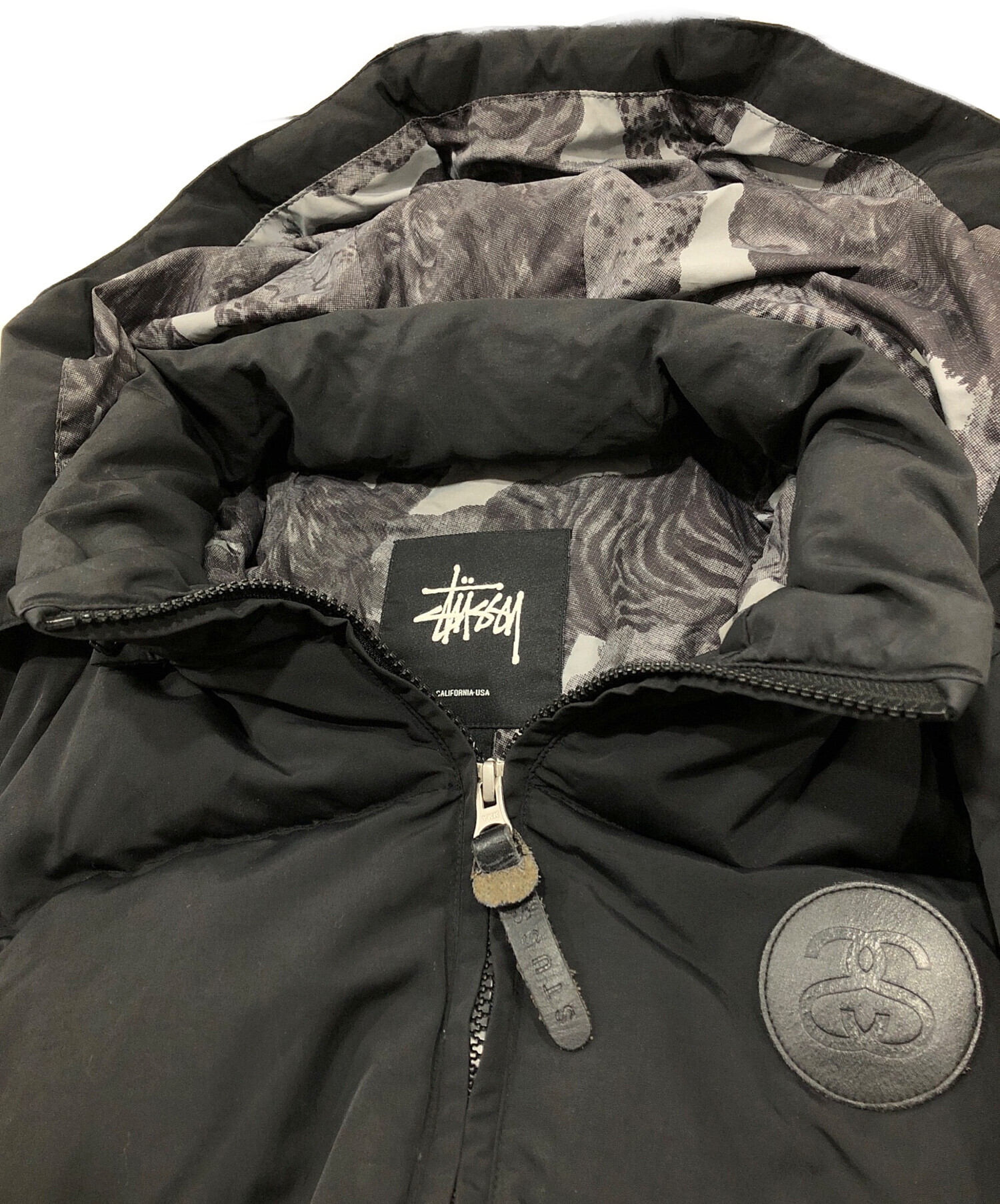 中古・古着通販】stussy (ステューシー) 裏地アニマルダウンジャケット