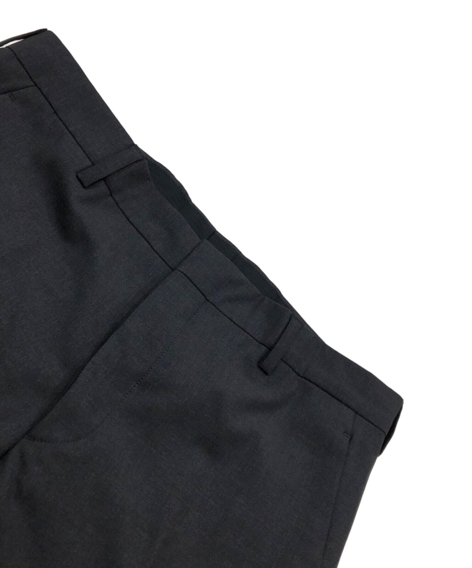 中古・古着通販】PRADA (プラダ) センタープレスウールスラックス