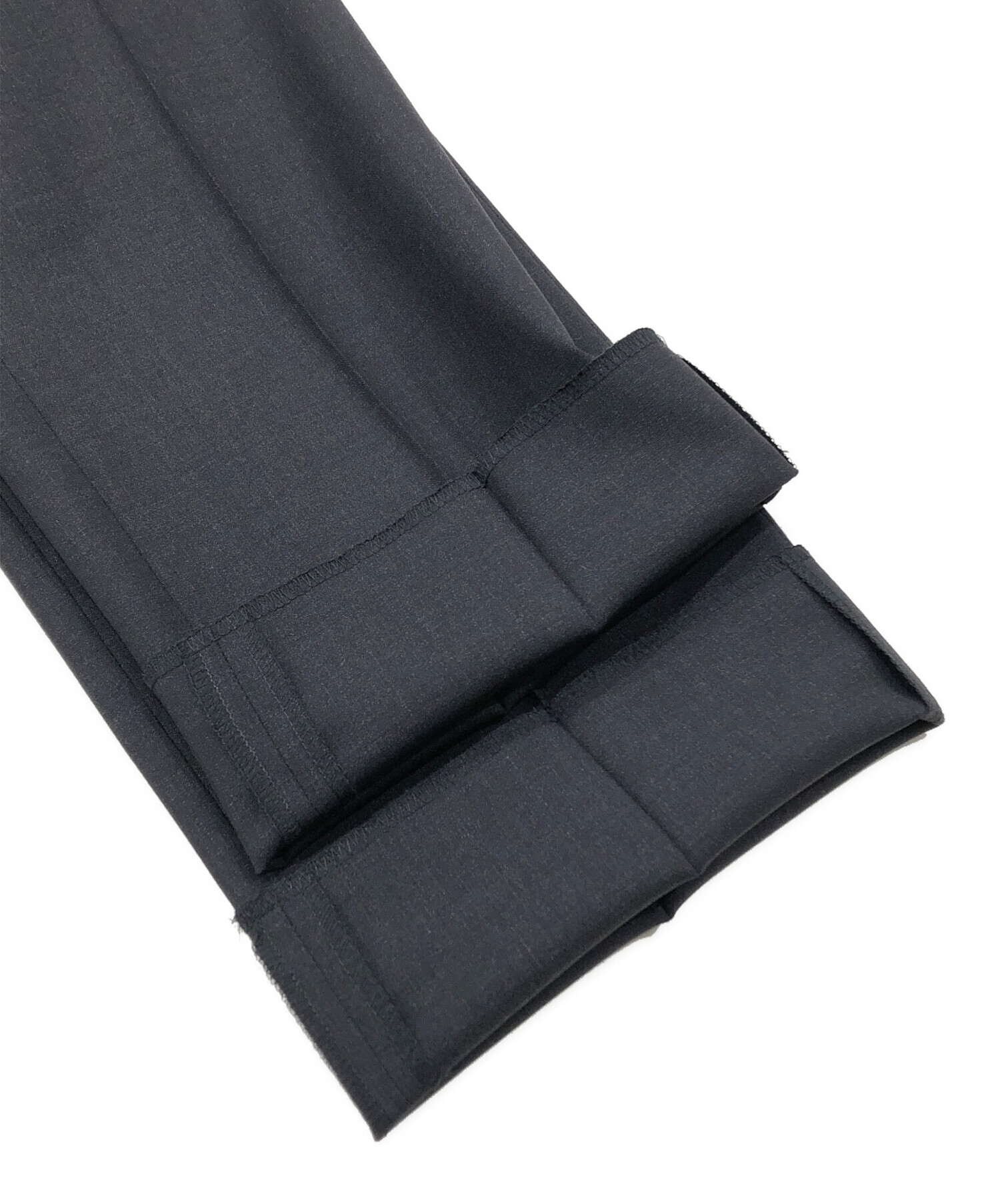 中古・古着通販】PRADA (プラダ) センタープレスウールスラックス