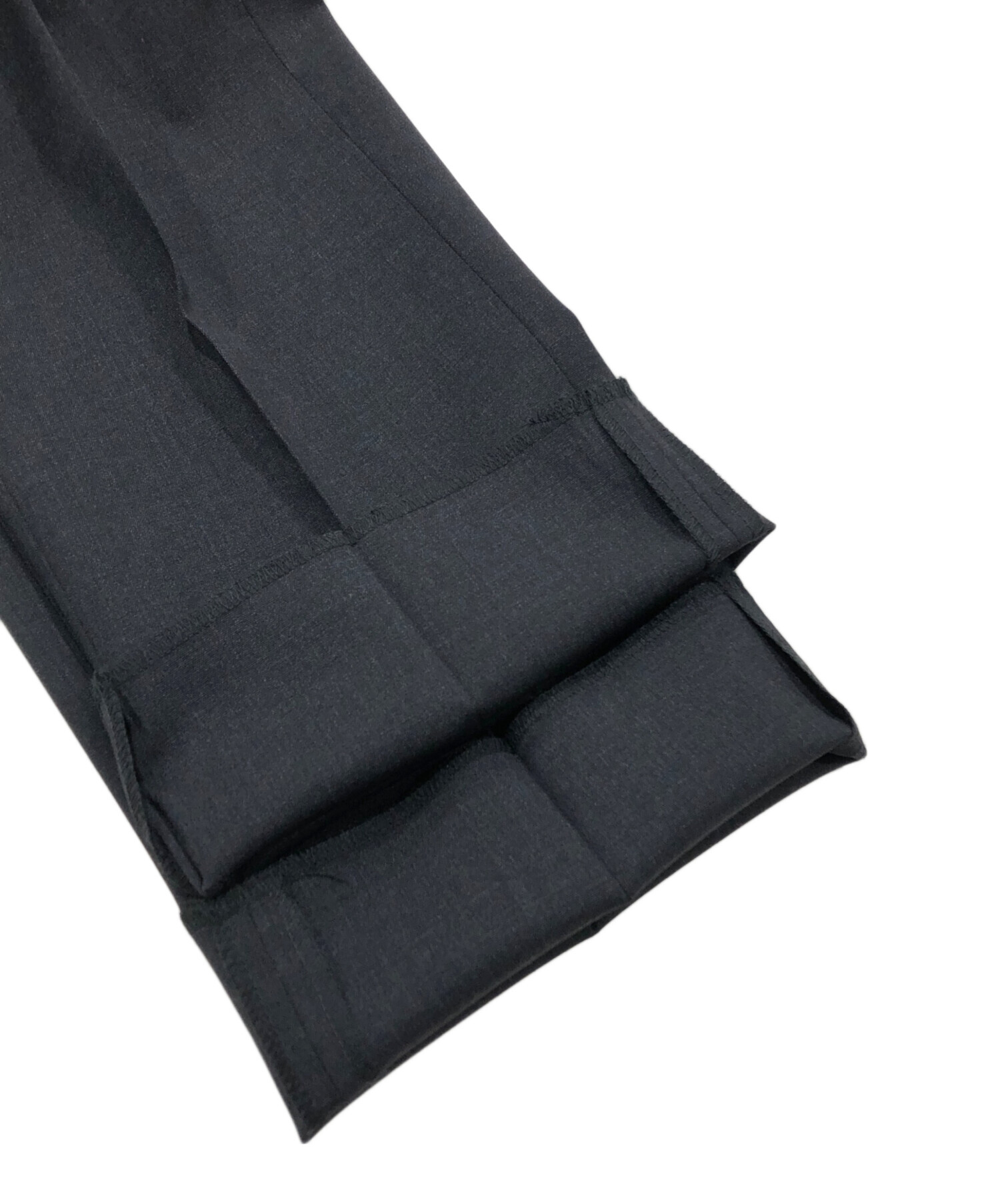 中古・古着通販】PRADA (プラダ) ウールスラックス グレー サイズ:44