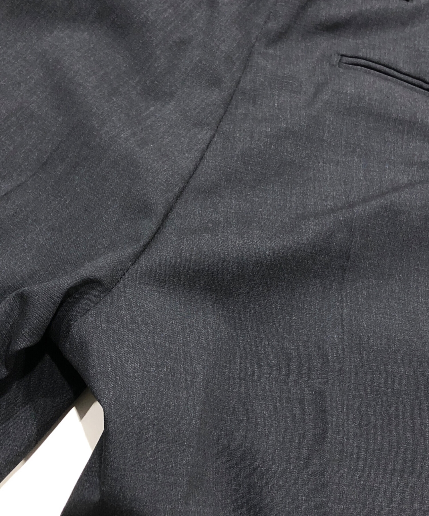 中古・古着通販】PRADA (プラダ) ウールスラックス グレー サイズ:44