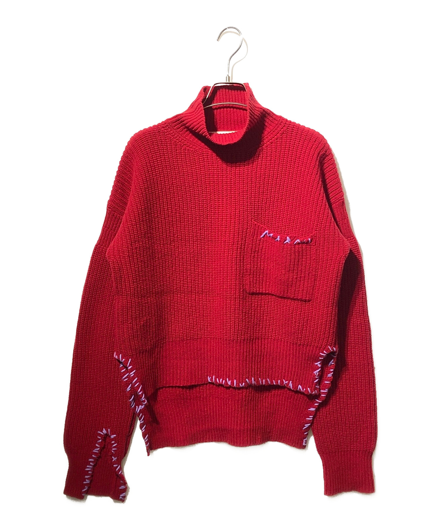 中古・古着通販】MARNI (マルニ) Stitch Wool Knit/バージンウール