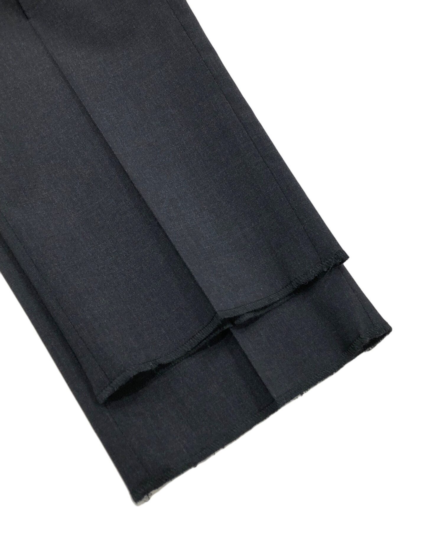 中古・古着通販】PRADA (プラダ) ウールスラックス ネイビー サイズ:44