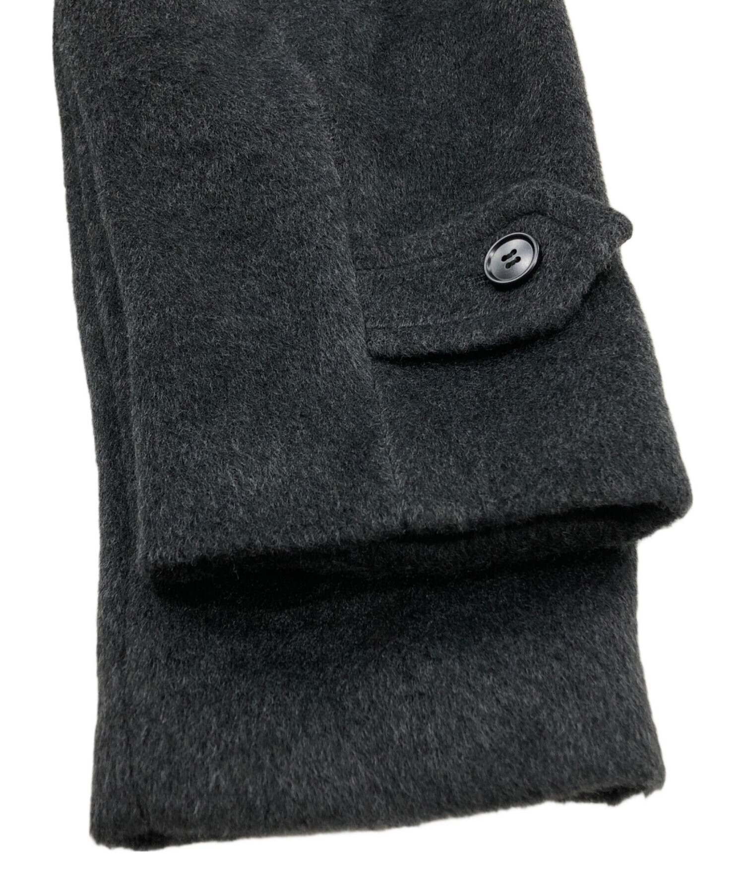 中古・古着通販】SINSS (シンス) Shaggy oversized coat/コート グレー