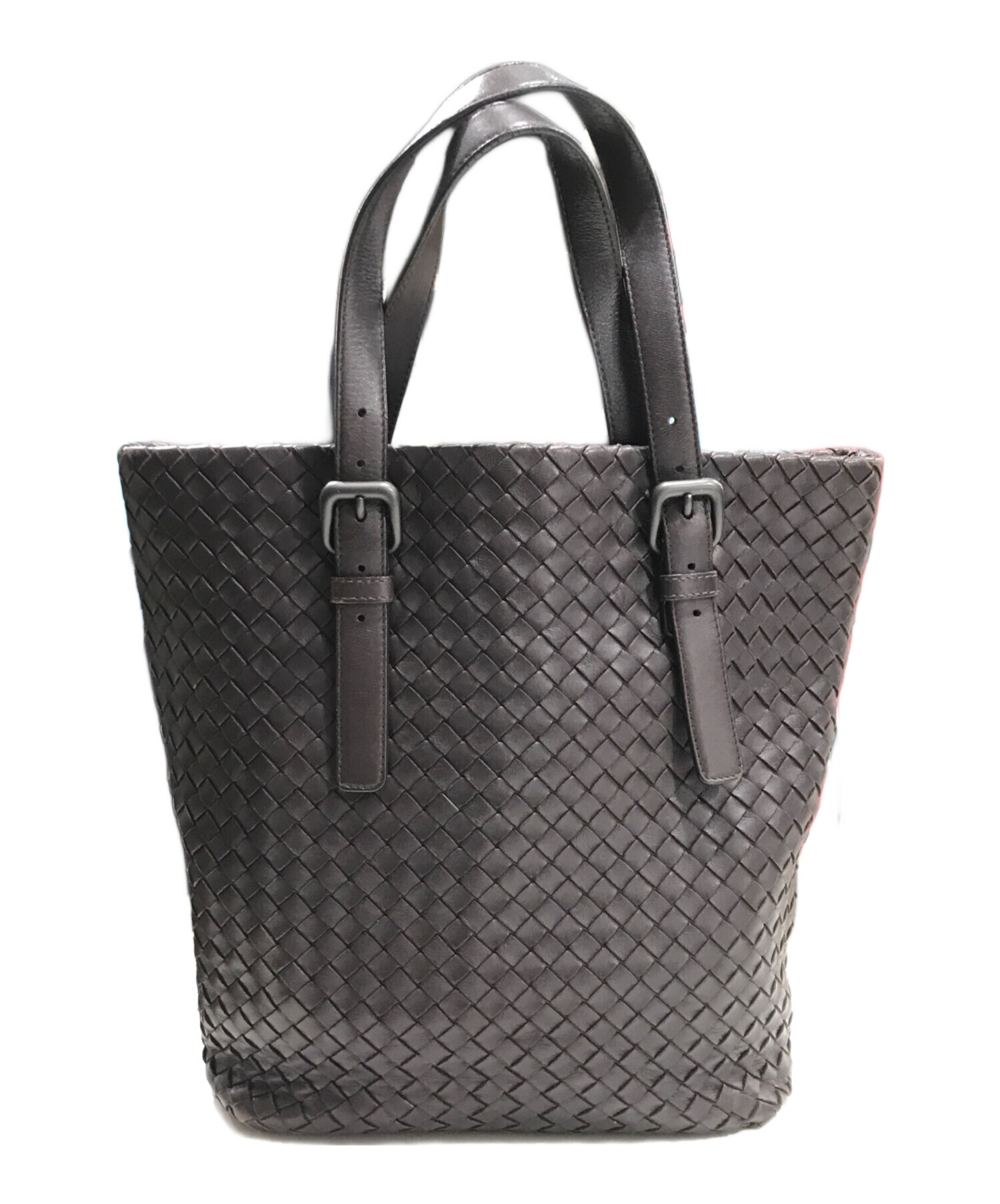BOTTEGA VENETA ボッテガベネタ トートバッグ レディース 【古着】【中古】 中古・古着通販】BOTTEGA VENETA (ボッテガベネタ) イントレチャート