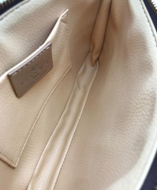 中古・古着通販】ETRO (エトロ) ペイズリー柄ハンドバッグ ブラウン