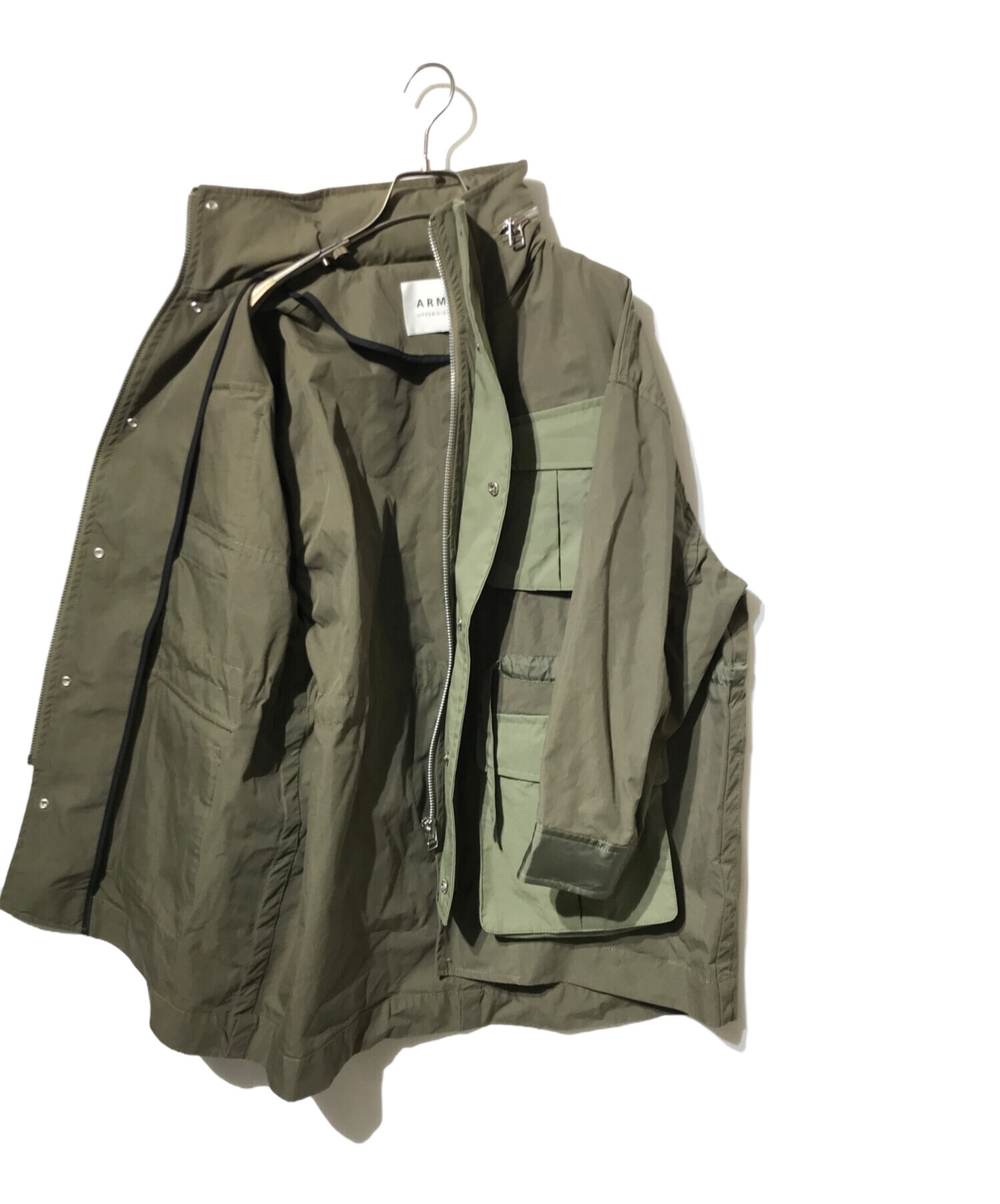 中古・古着通販】upper hights (アッパーハイツ) ミリタリーコート